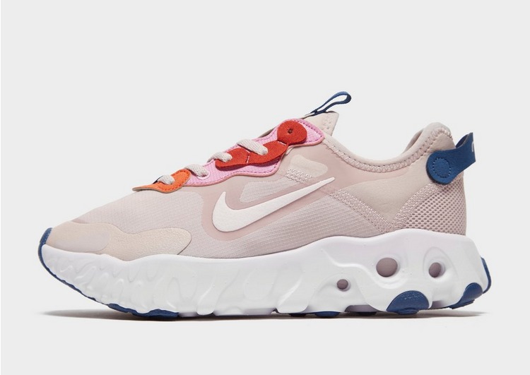 pink and grey nike react