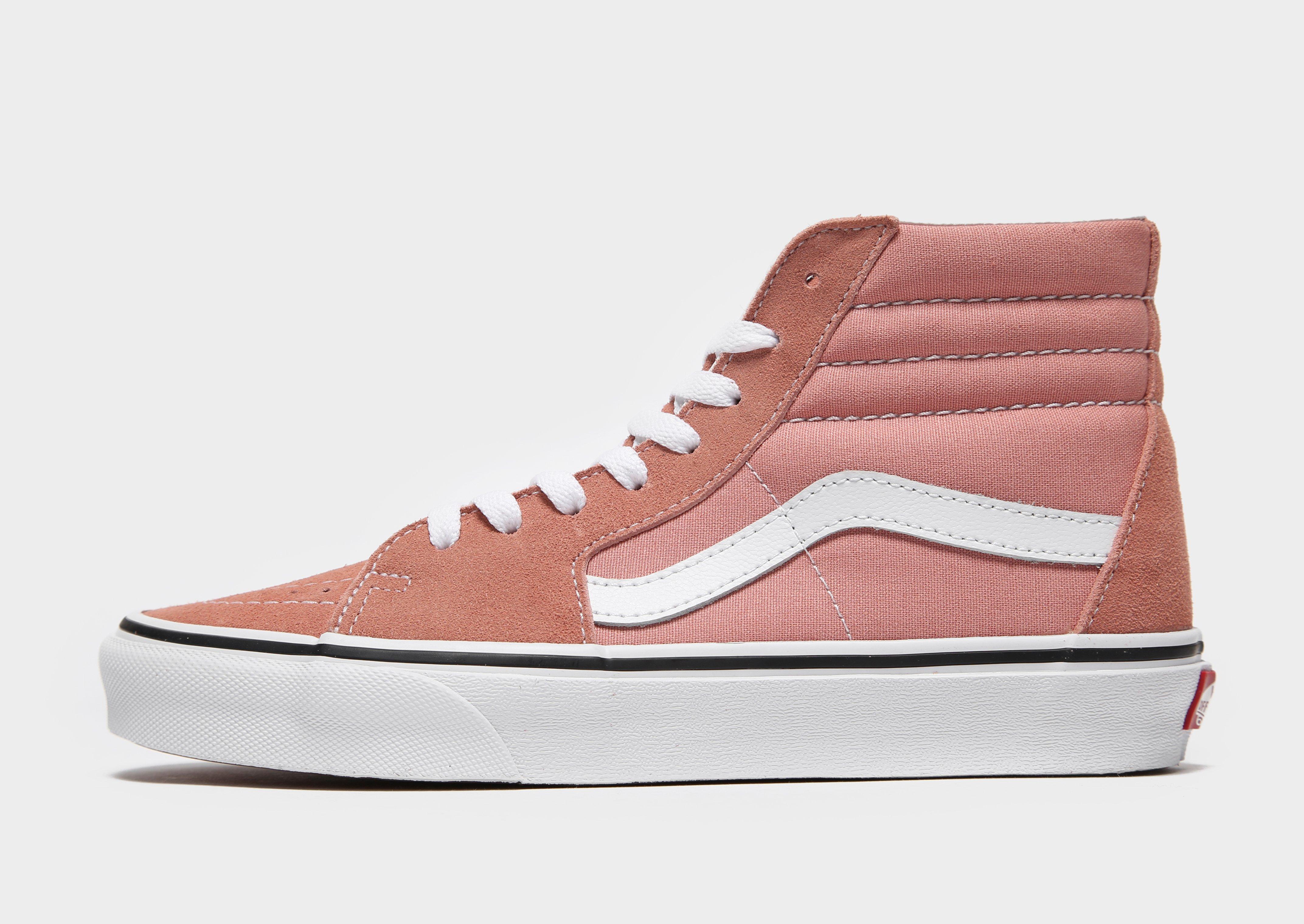 vans sk8 hi womens pink