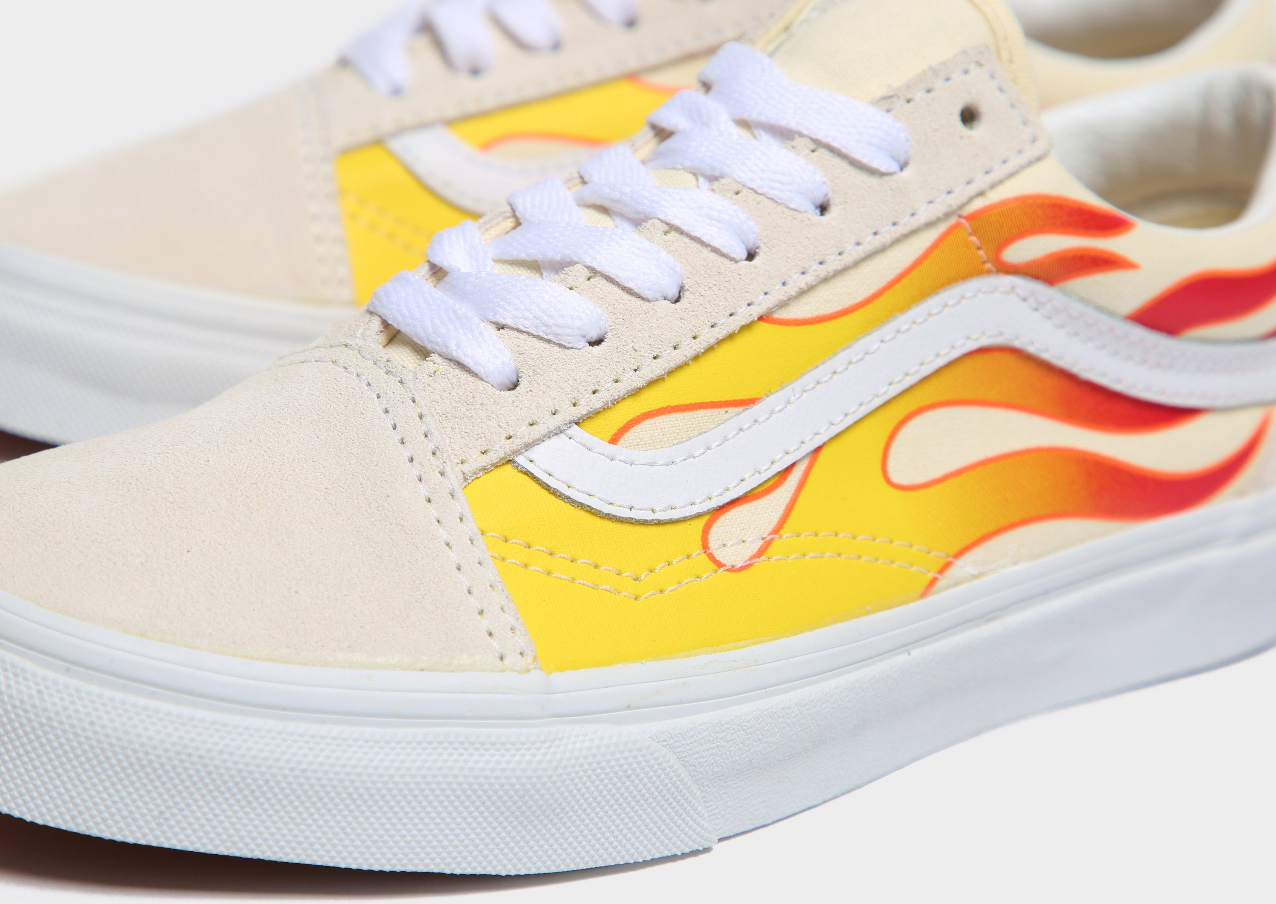 vans old skool yellow womens