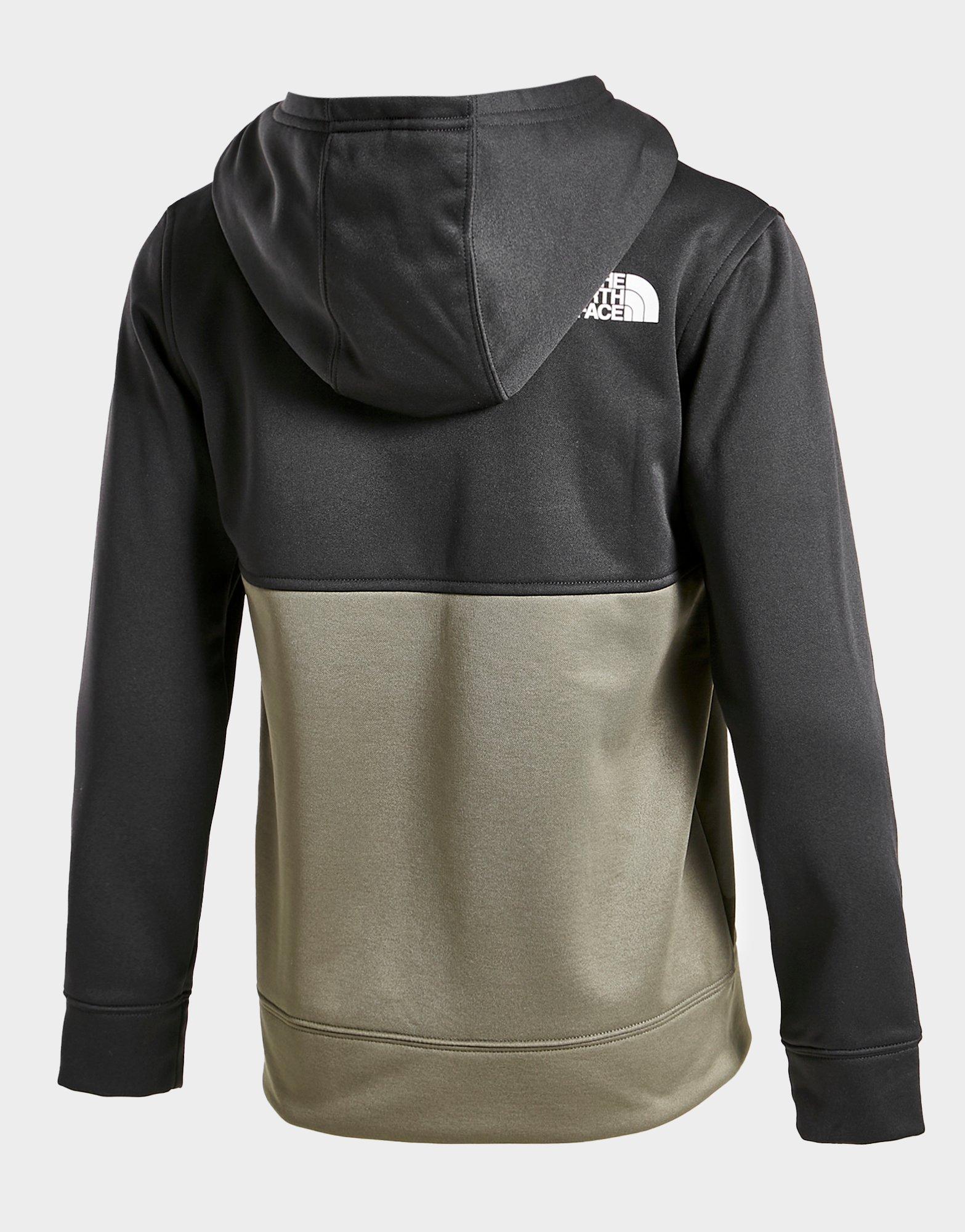 north face black hoodie junior