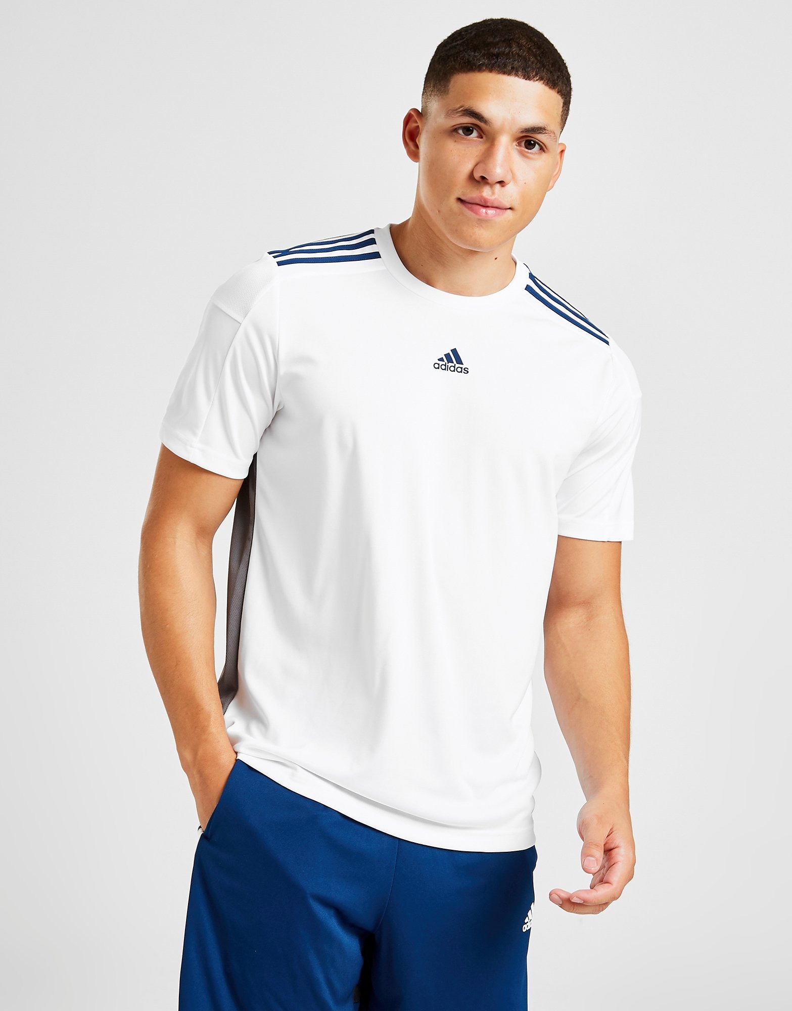 White adidas Match Football T-Shirt | JD Sports