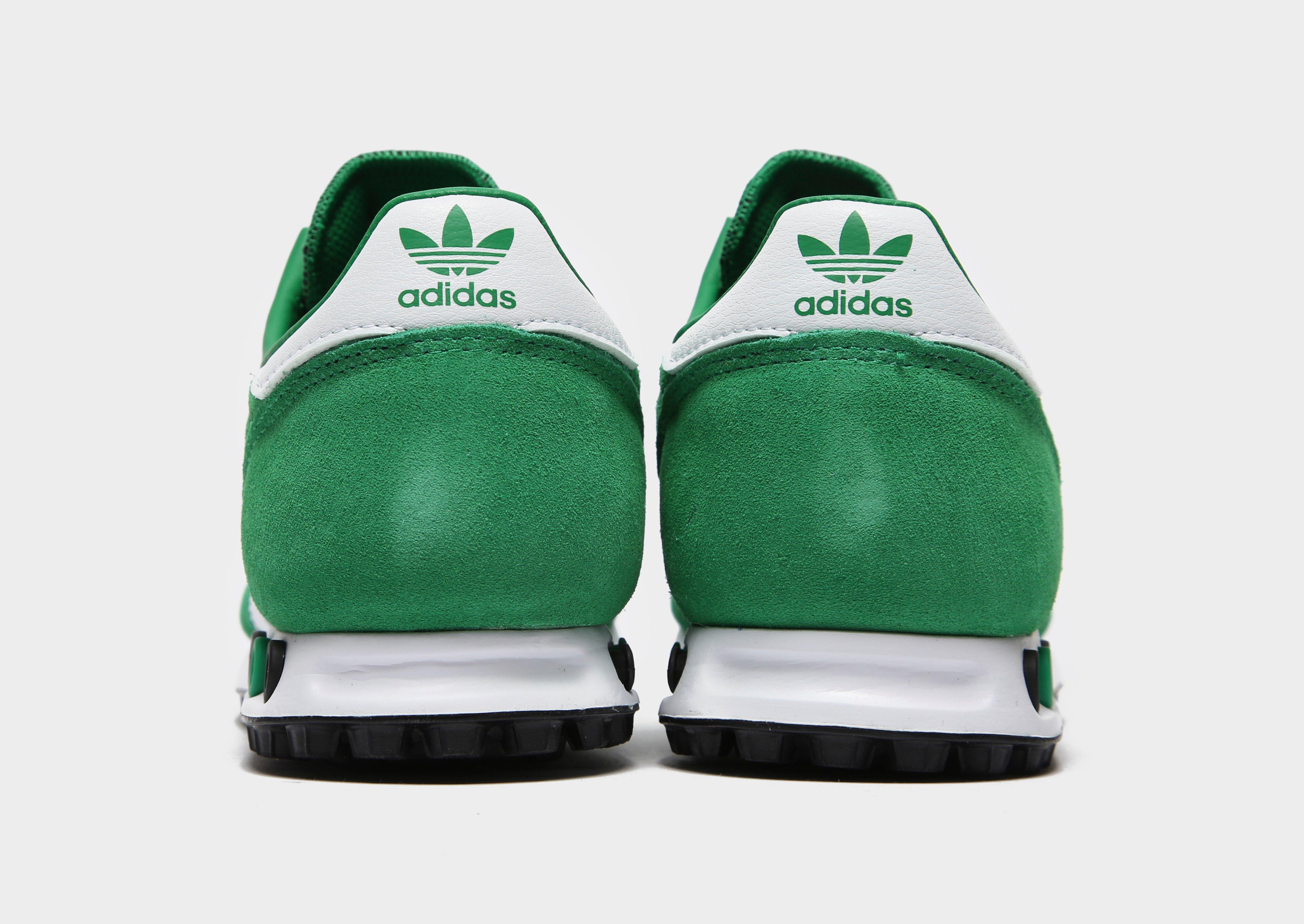 jd green adidas trainers