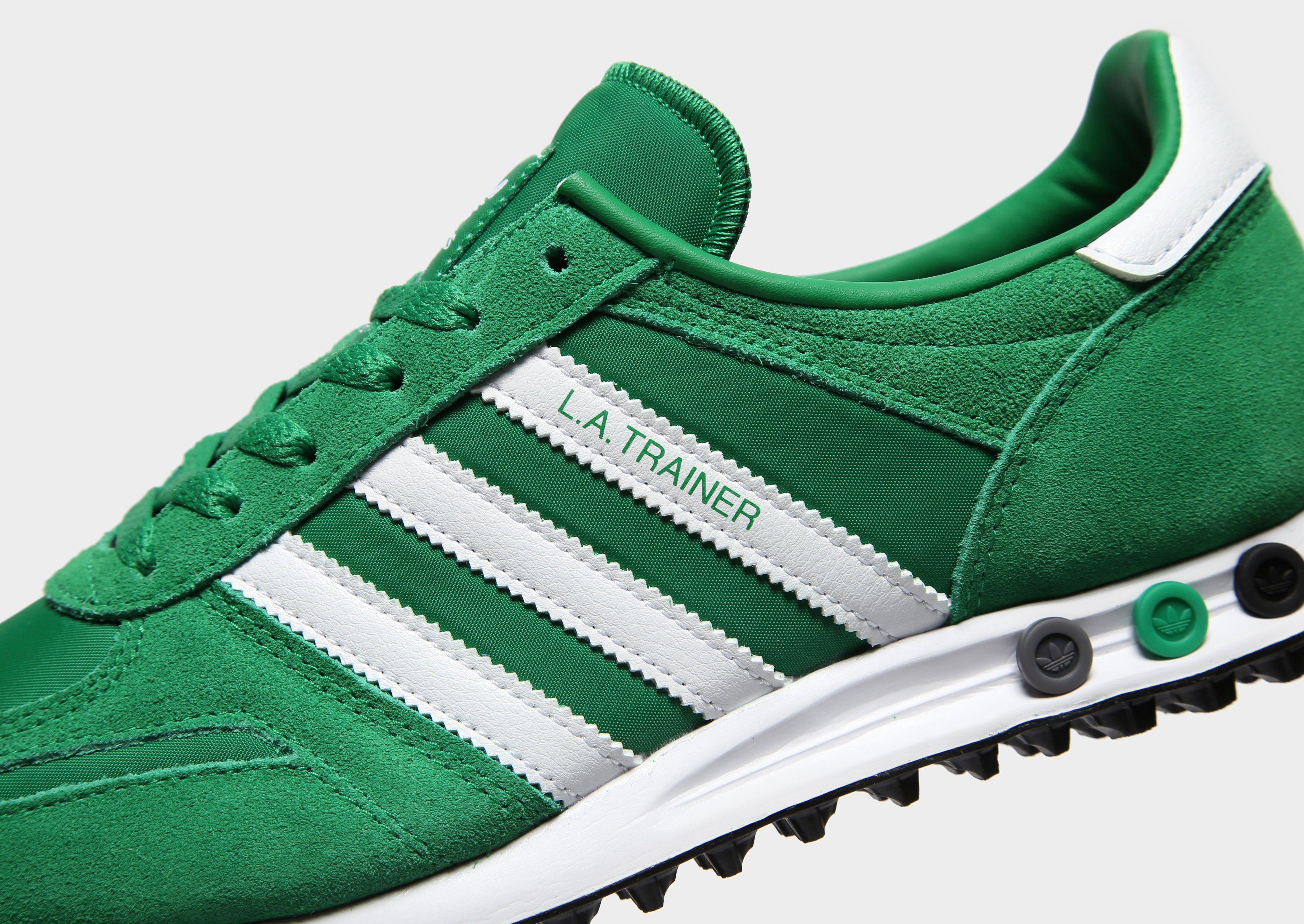 adidas originals la trainer green