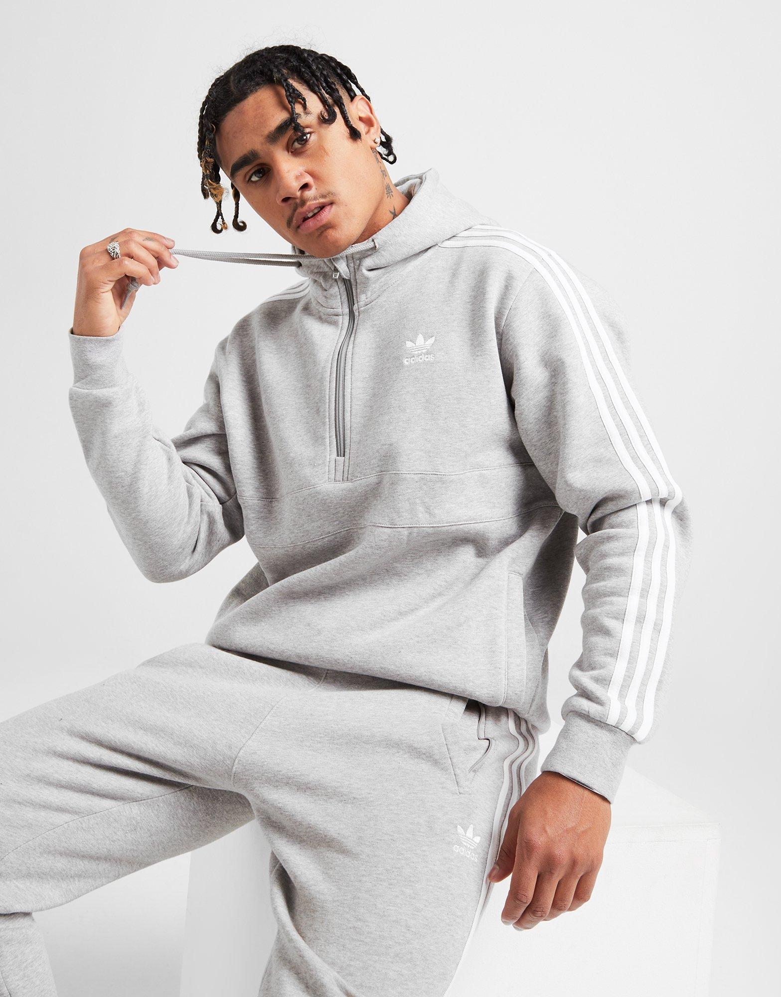 Camisola com capuz adidas homem