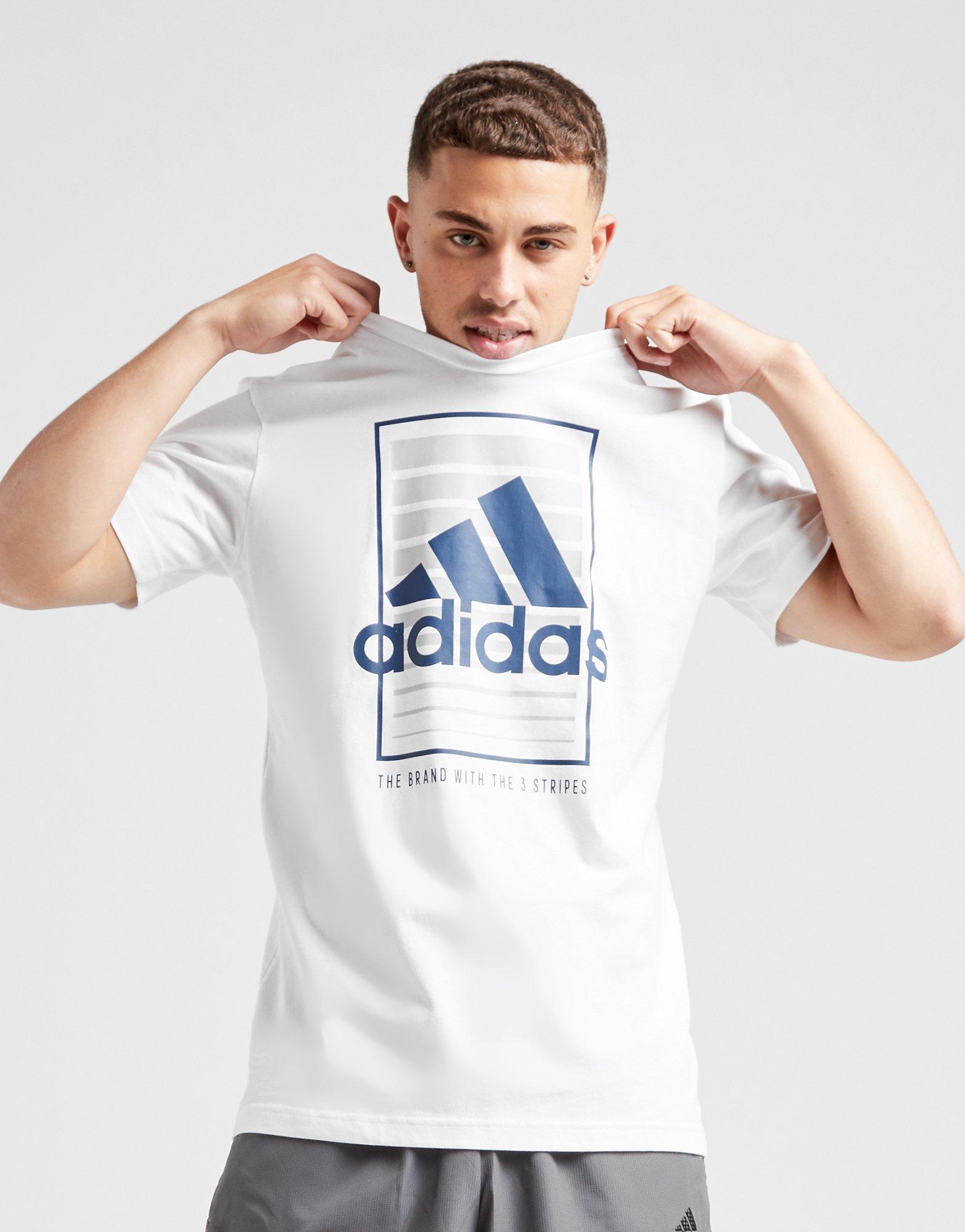 adidas box logo shirt