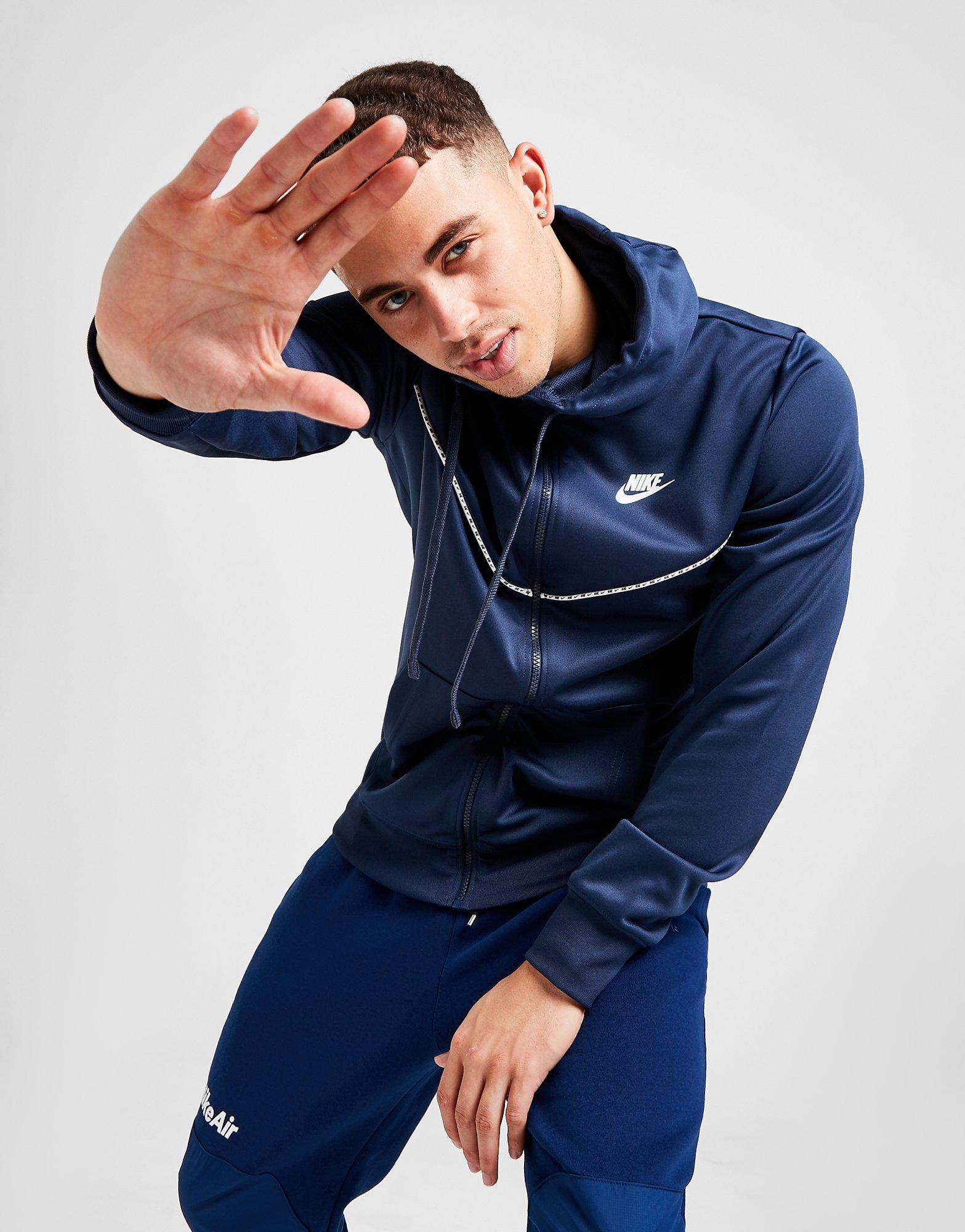 nike repeat tape hoodie