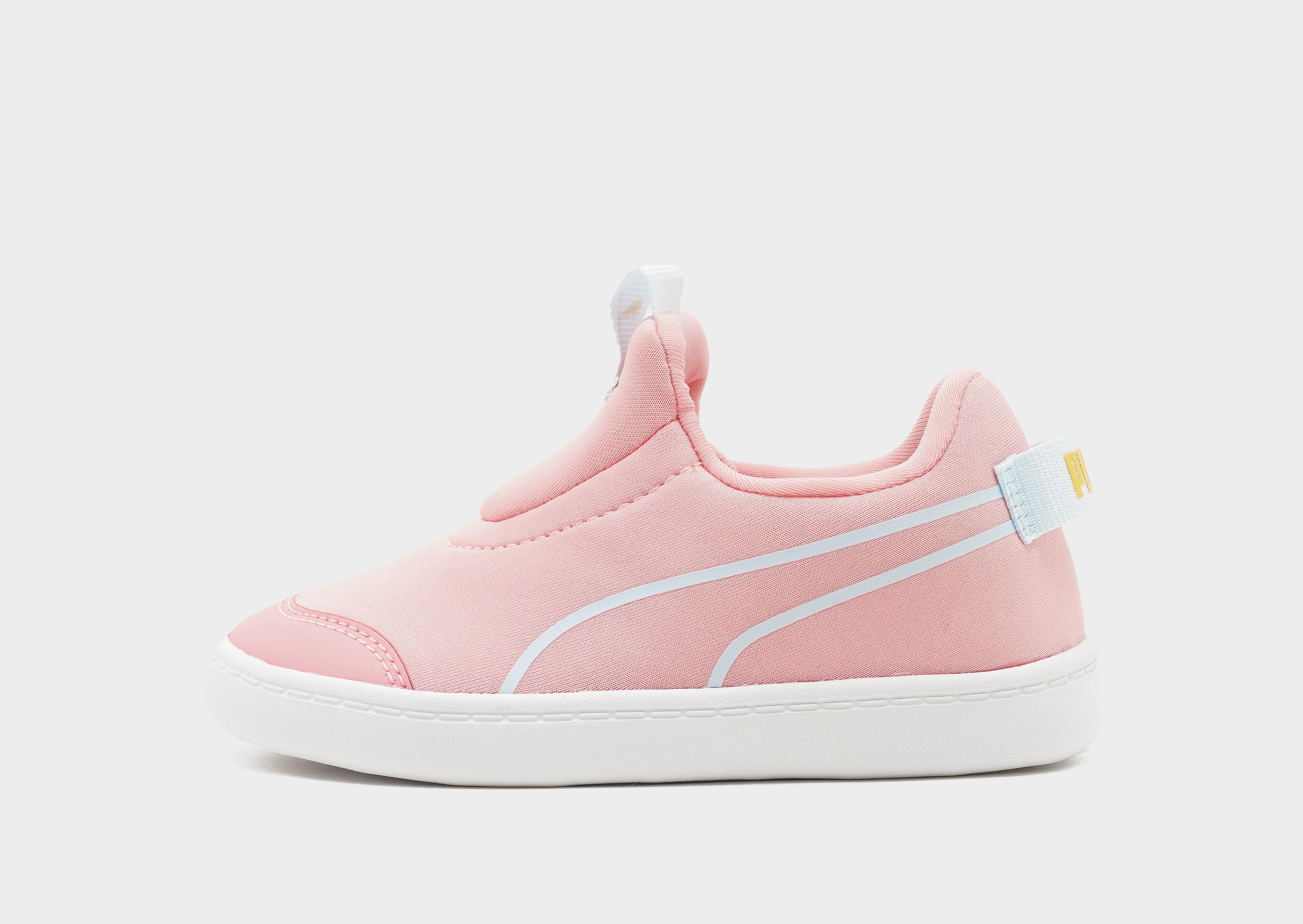 Pink Puma Courtflex v2 Slip On Infant JD Sports Malaysia