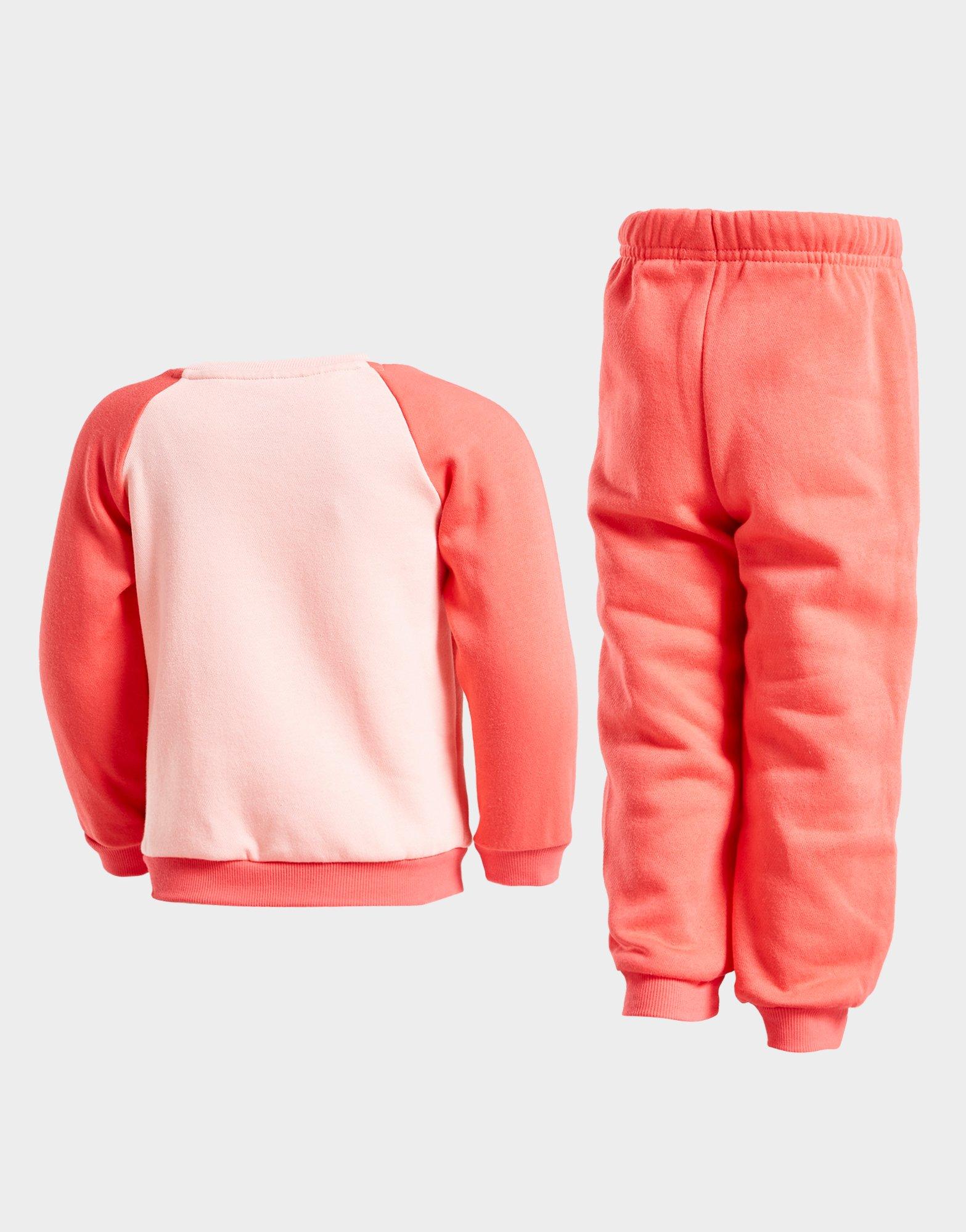 pink adidas originals tracksuit