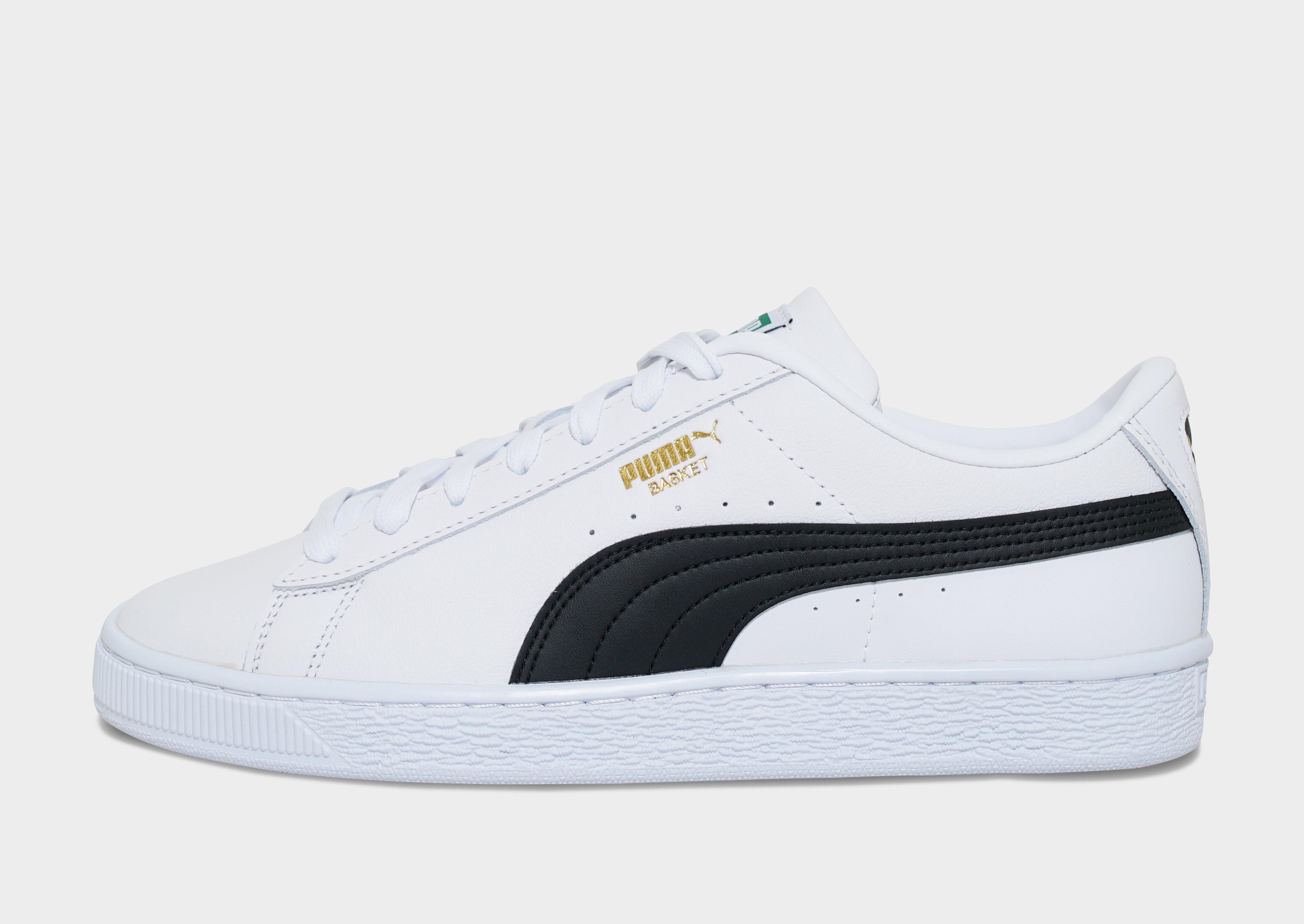 White PUMA Basket Classic XXI JD Sports Malaysia