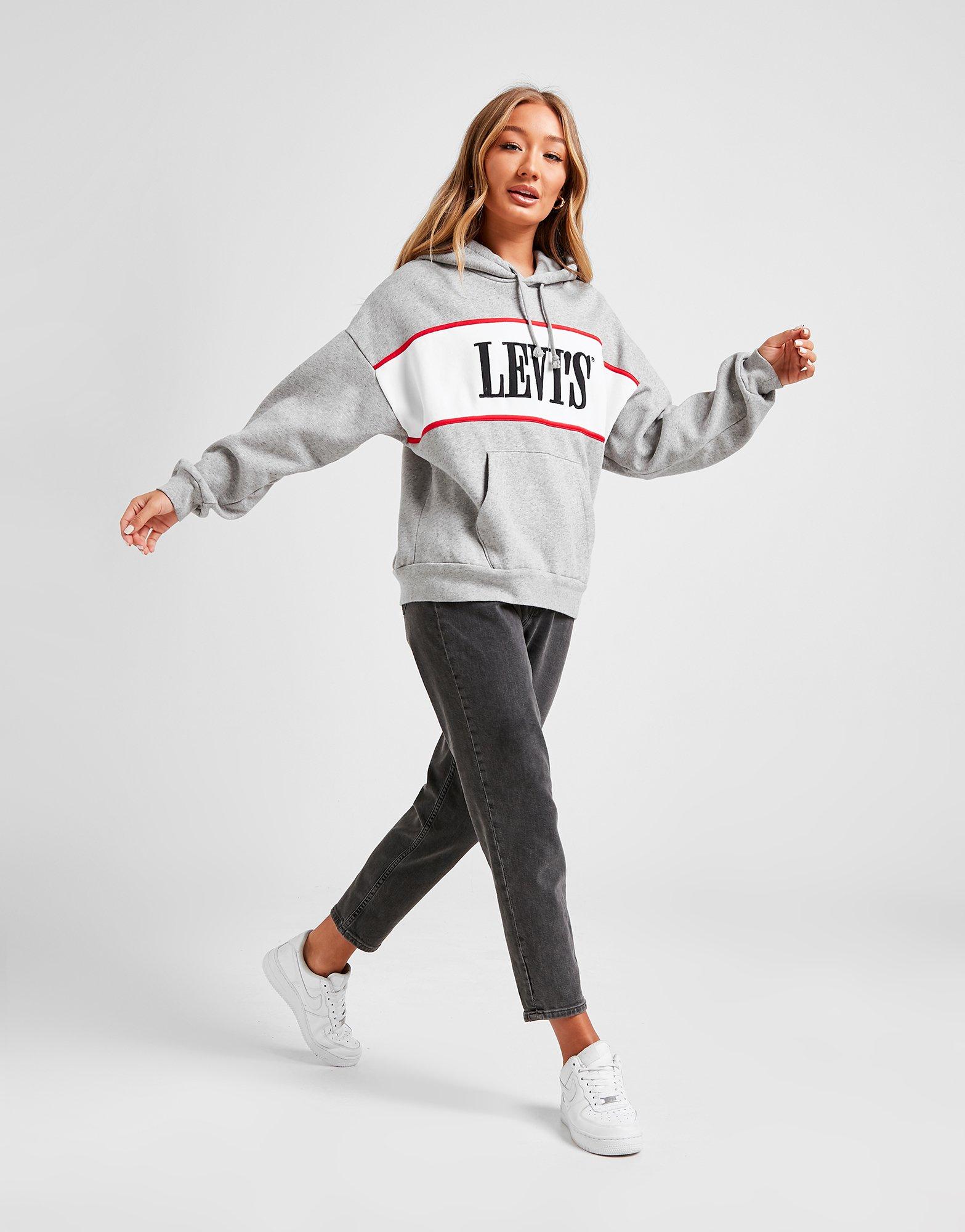 levi's colour block hoodie