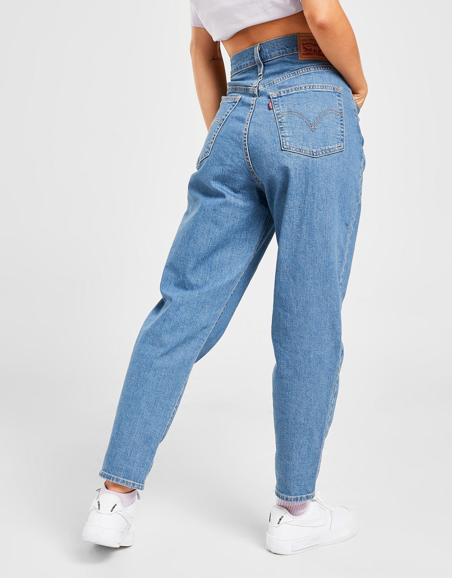 Blue Levi's Mom Jeans | JD Sports UK