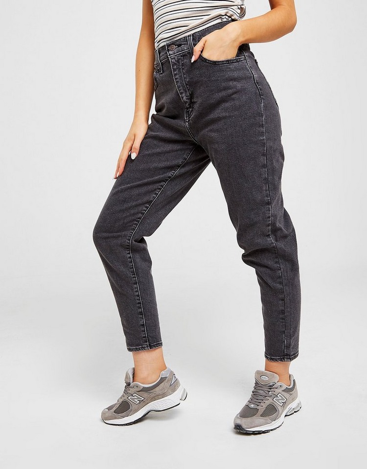 Acheter Noir Levis Jean Mom Femme