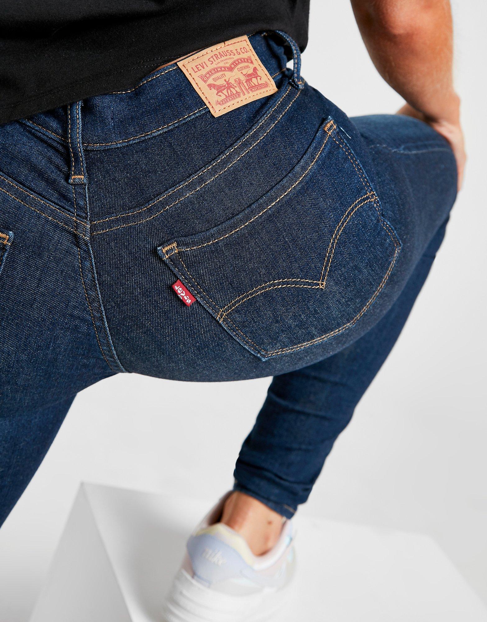 levi's 710 super skinny blue