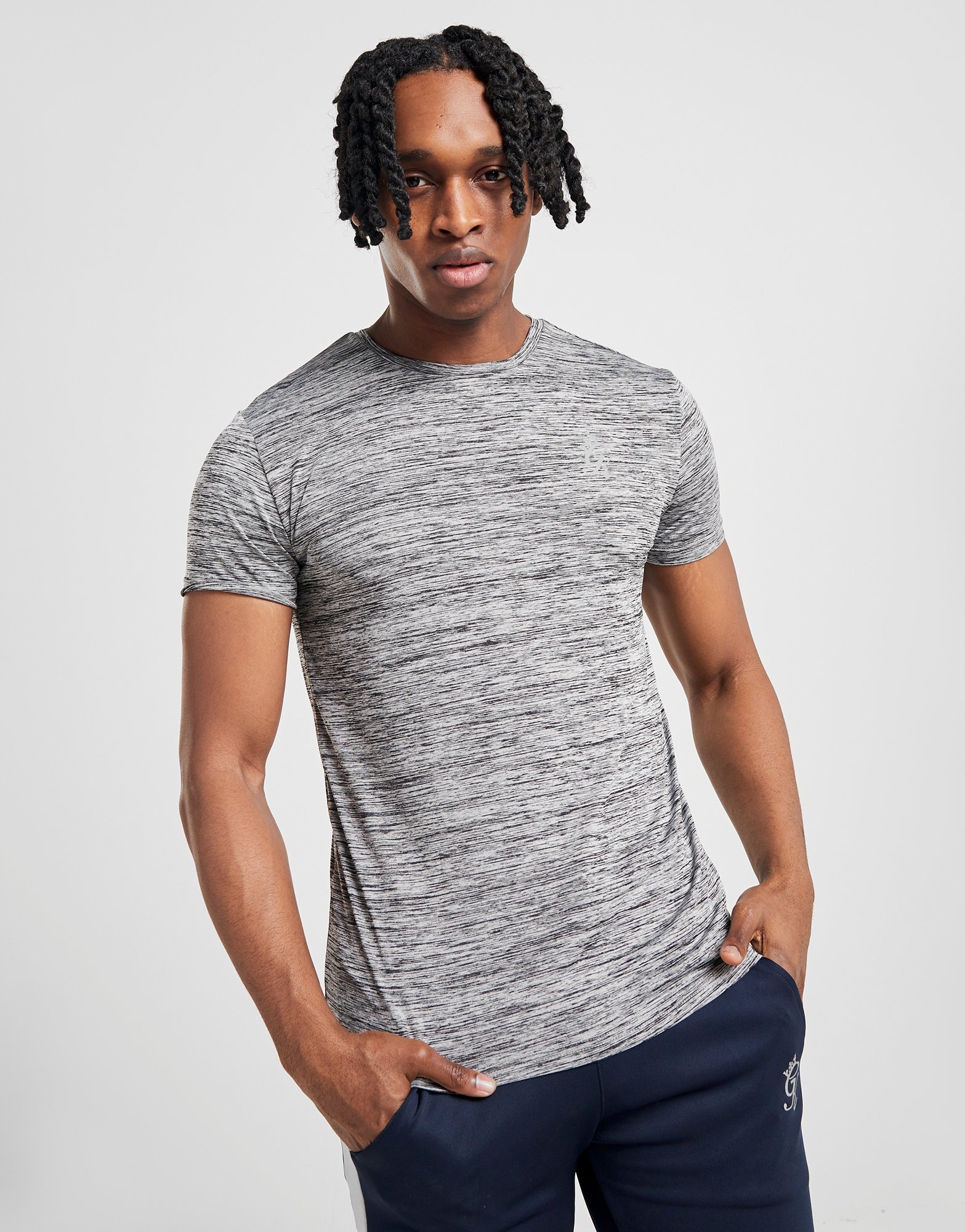 Acquista Gym King Poly Grindle TShirt in Grigio JD Sports