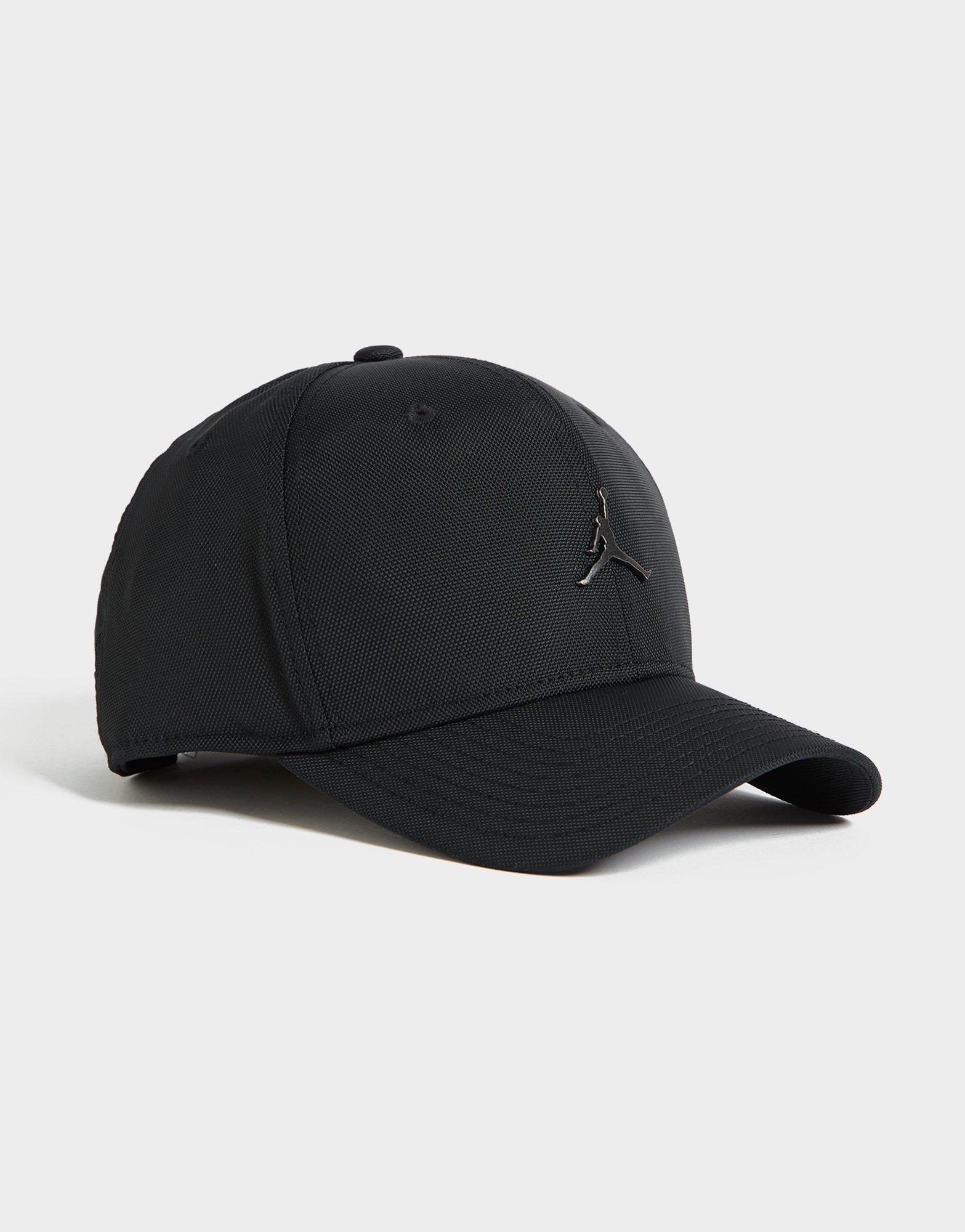 jordan metal jumpman cap black