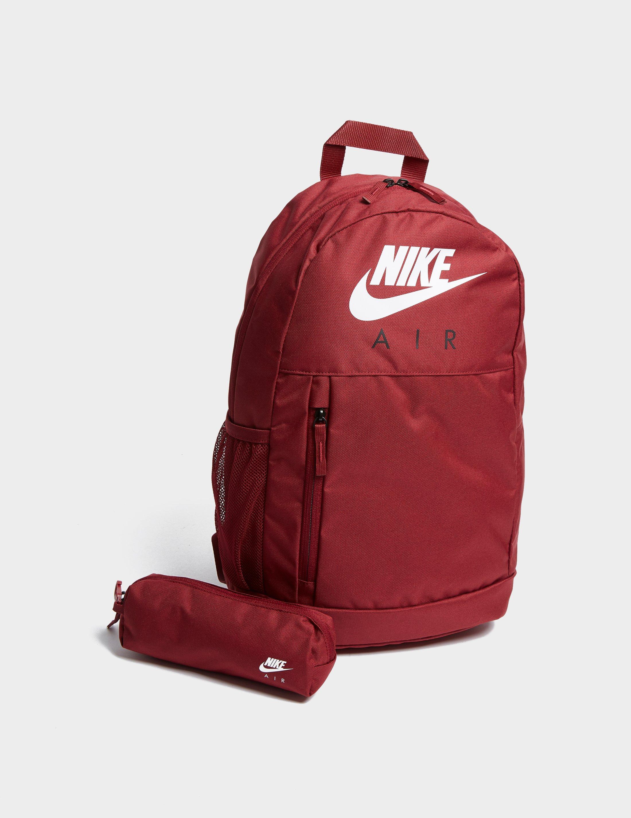 all red nike backpack