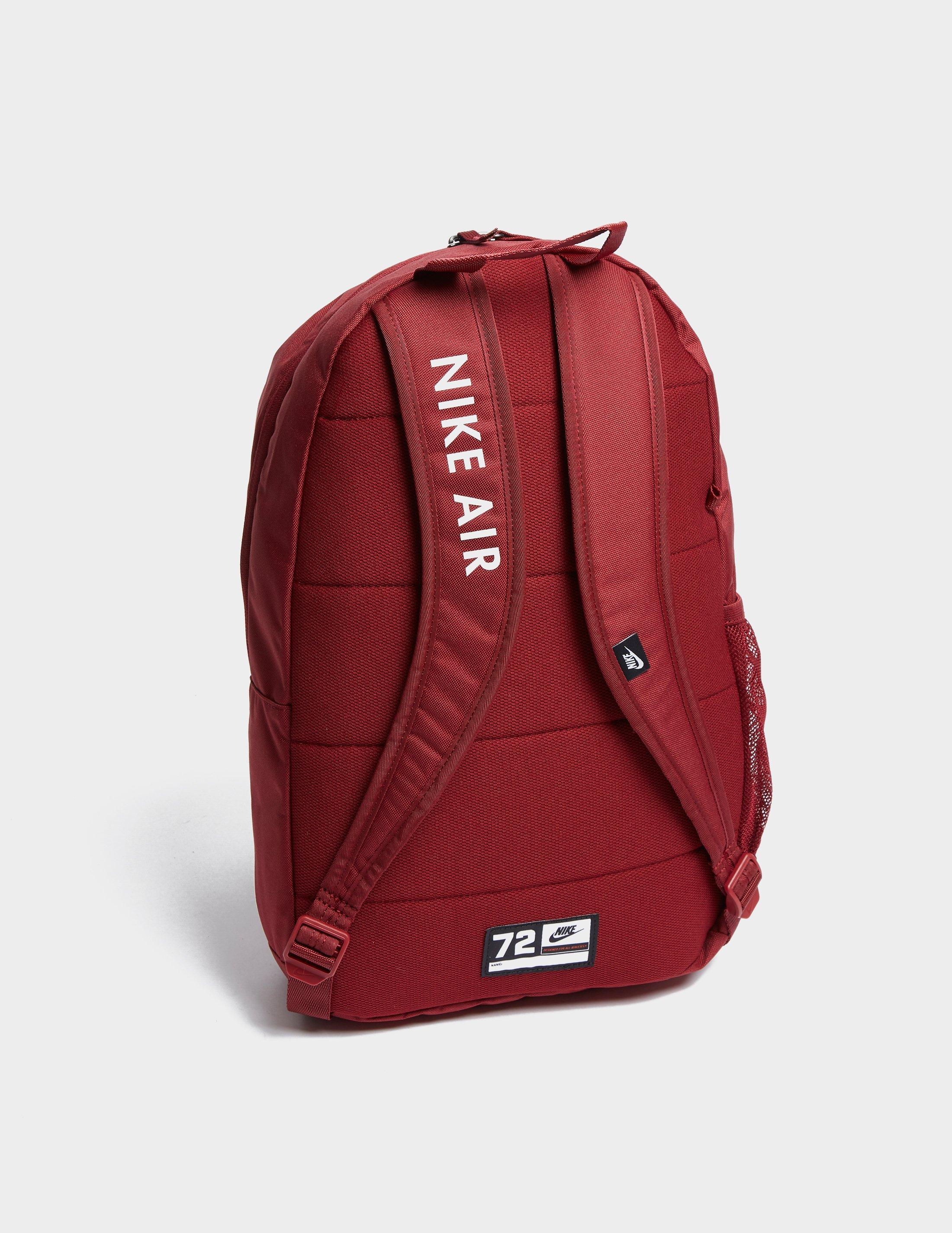 nike air backpack red