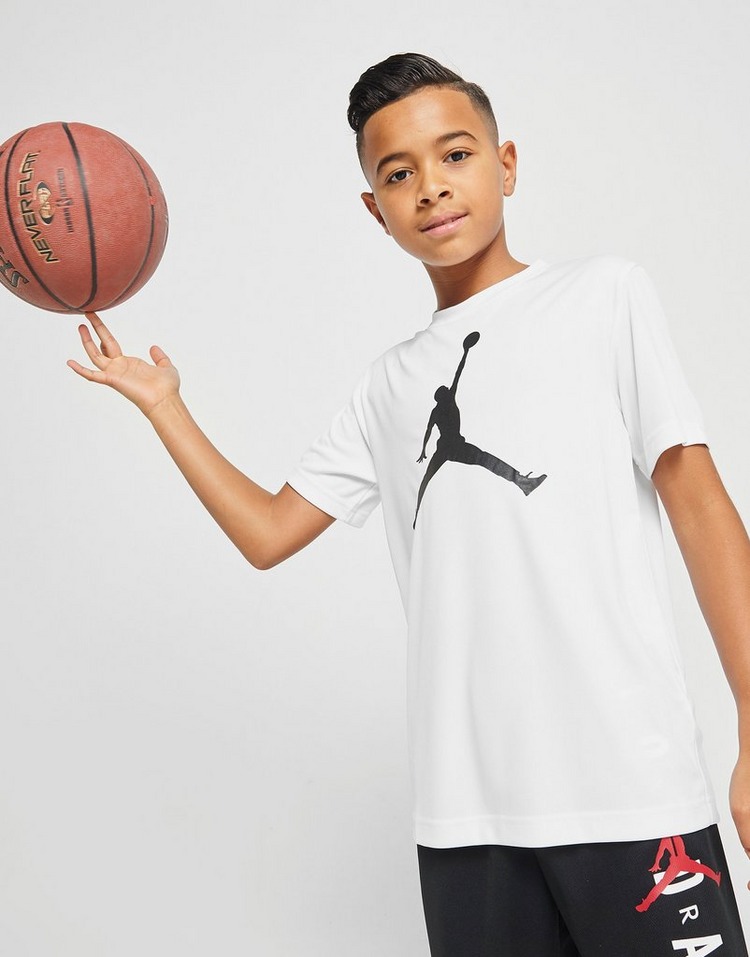 Buy White Jordan Jumpman T-Shirt Junior | JD Sports | JD Sports Ireland