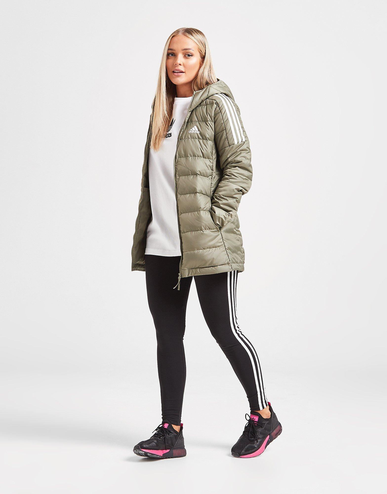 adidas essential down parka jacket