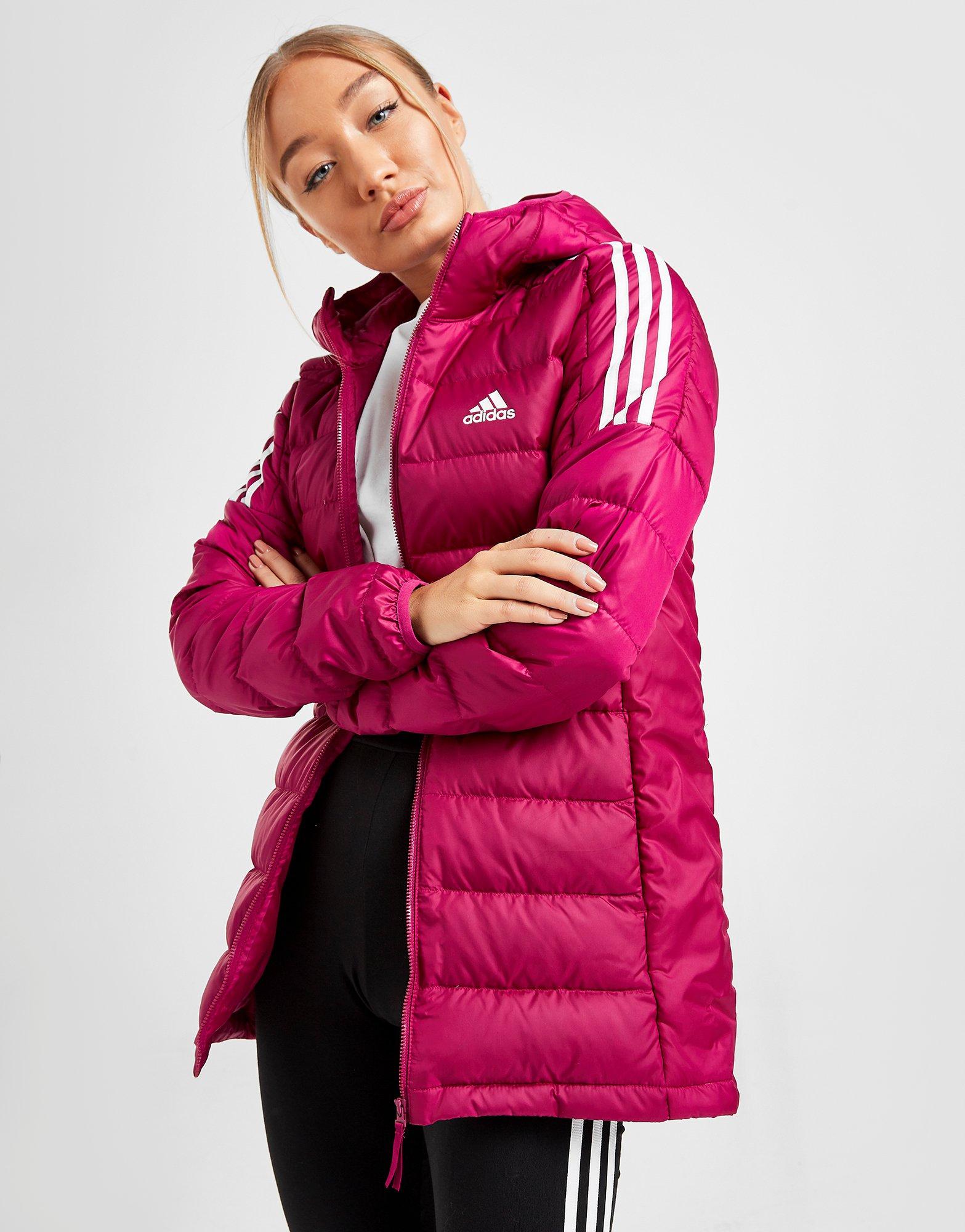 adidas down jacket women's long