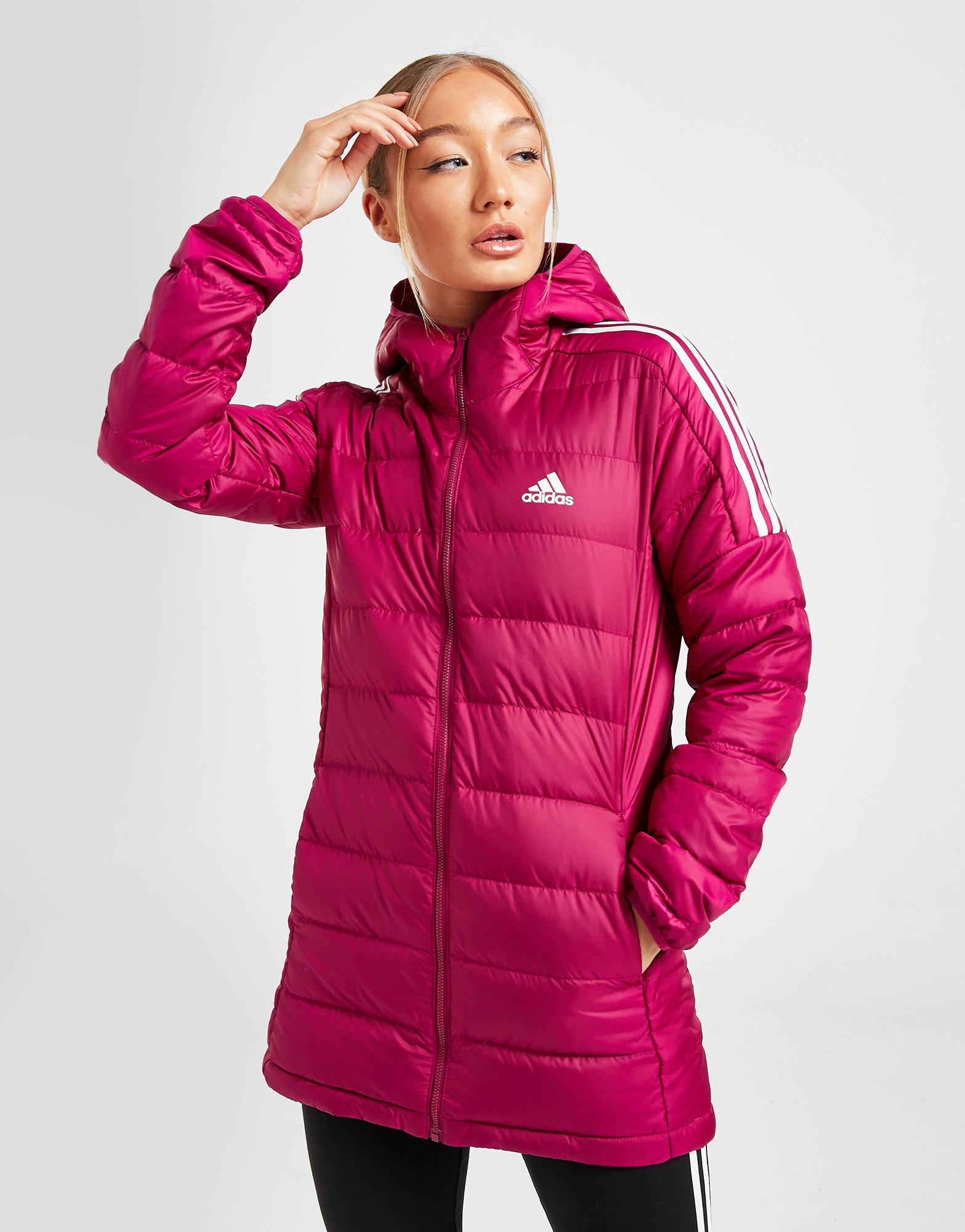 adidas down jacket long