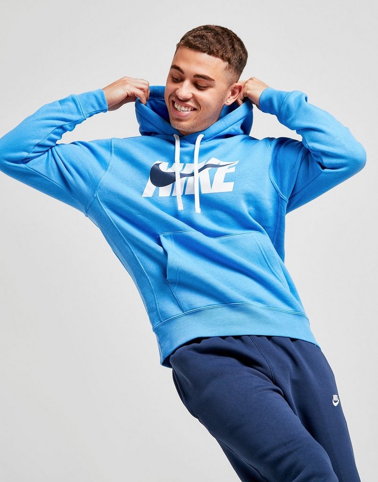 Buy Blue Nike Club Overhead Hoodie JD Sports JD Sports Ireland