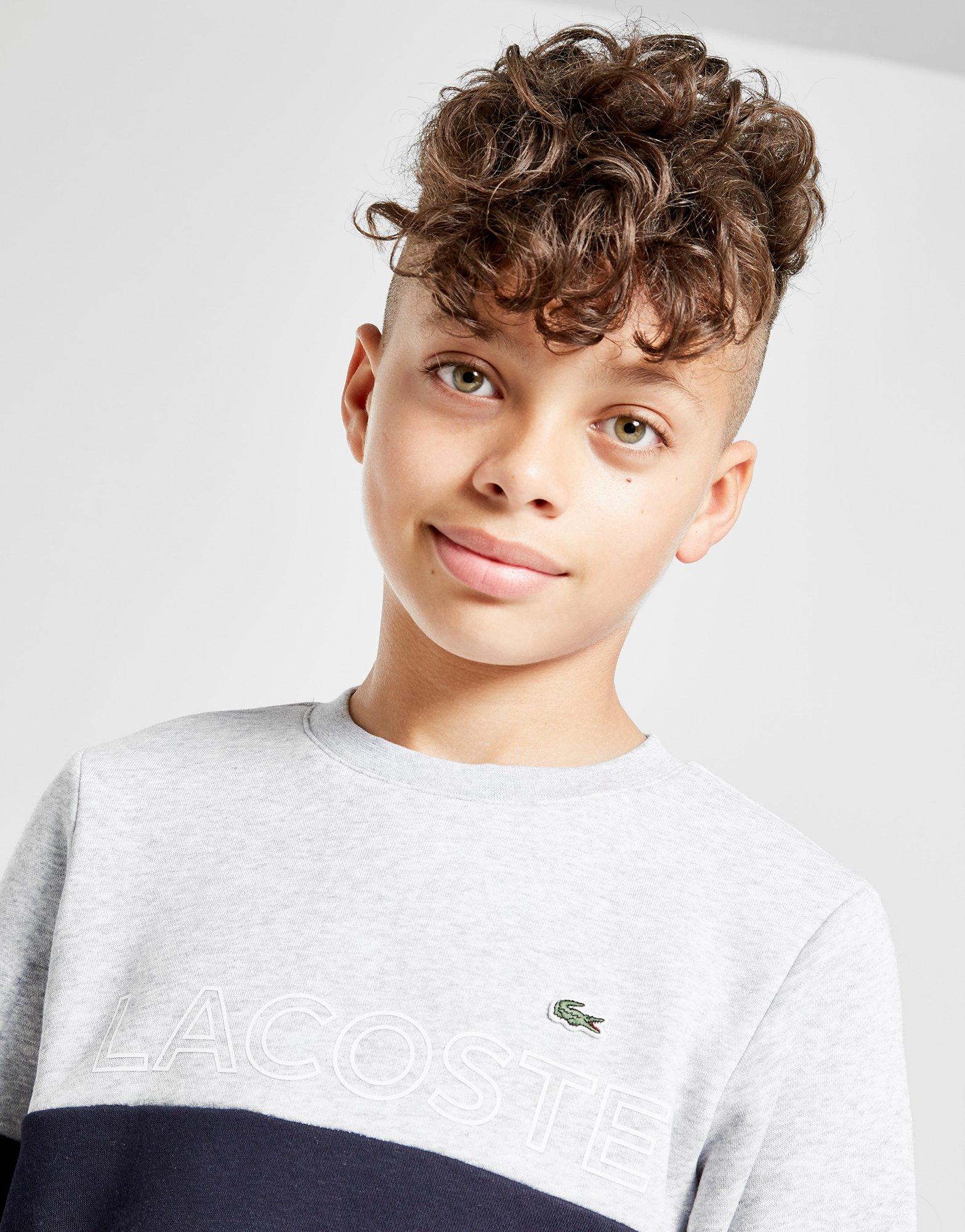 lacoste sweatshirt junior