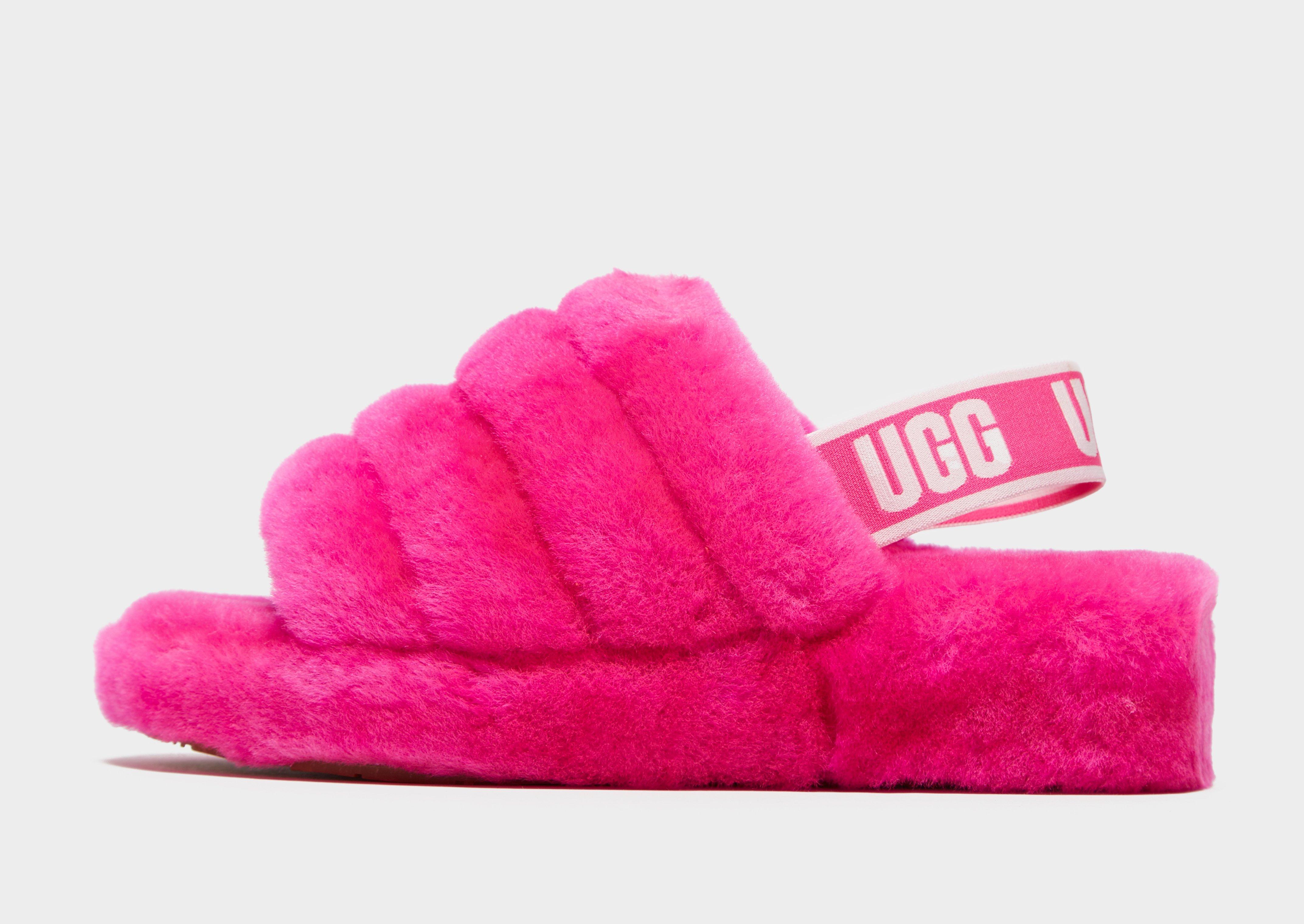 ugg fluff yeah red