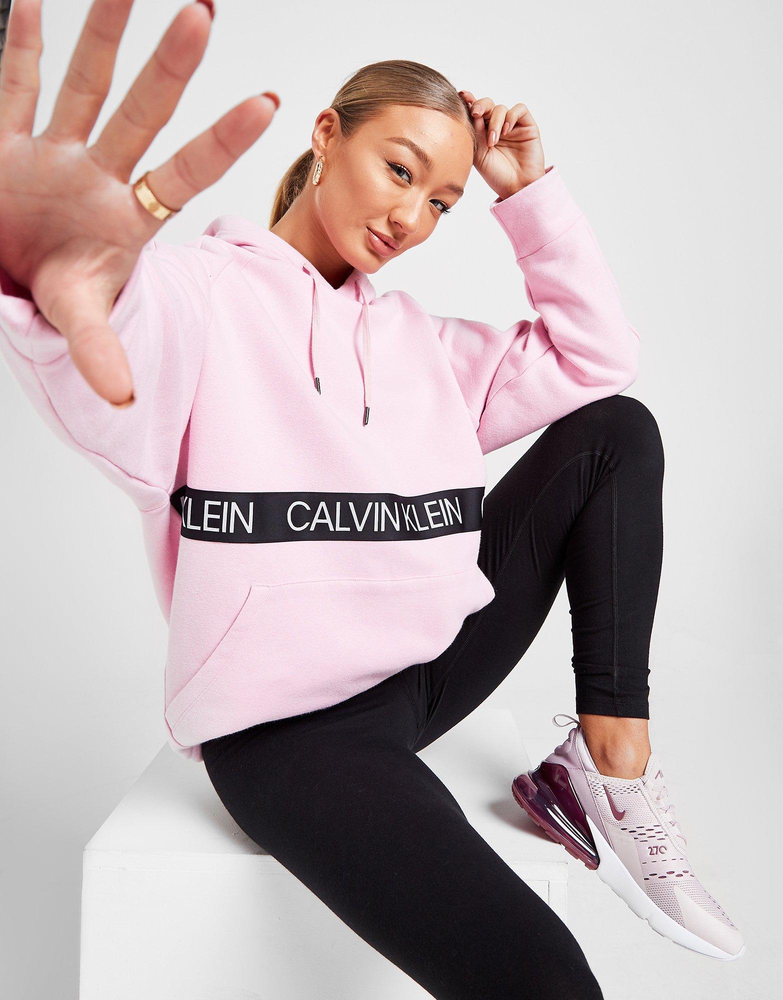 pink calvin klein jumper womens