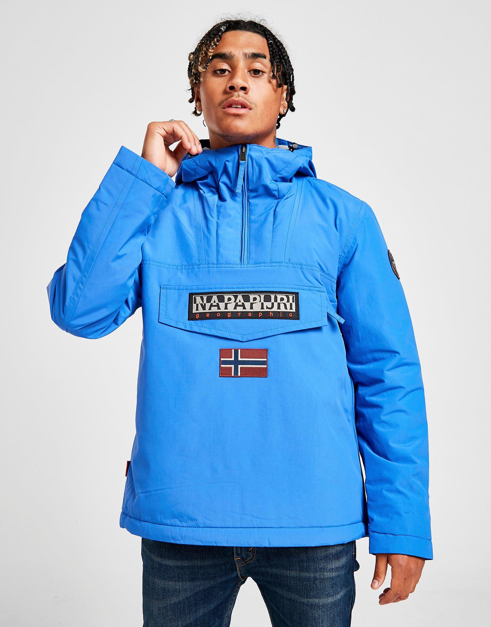 napapijri rainforest jacket blue