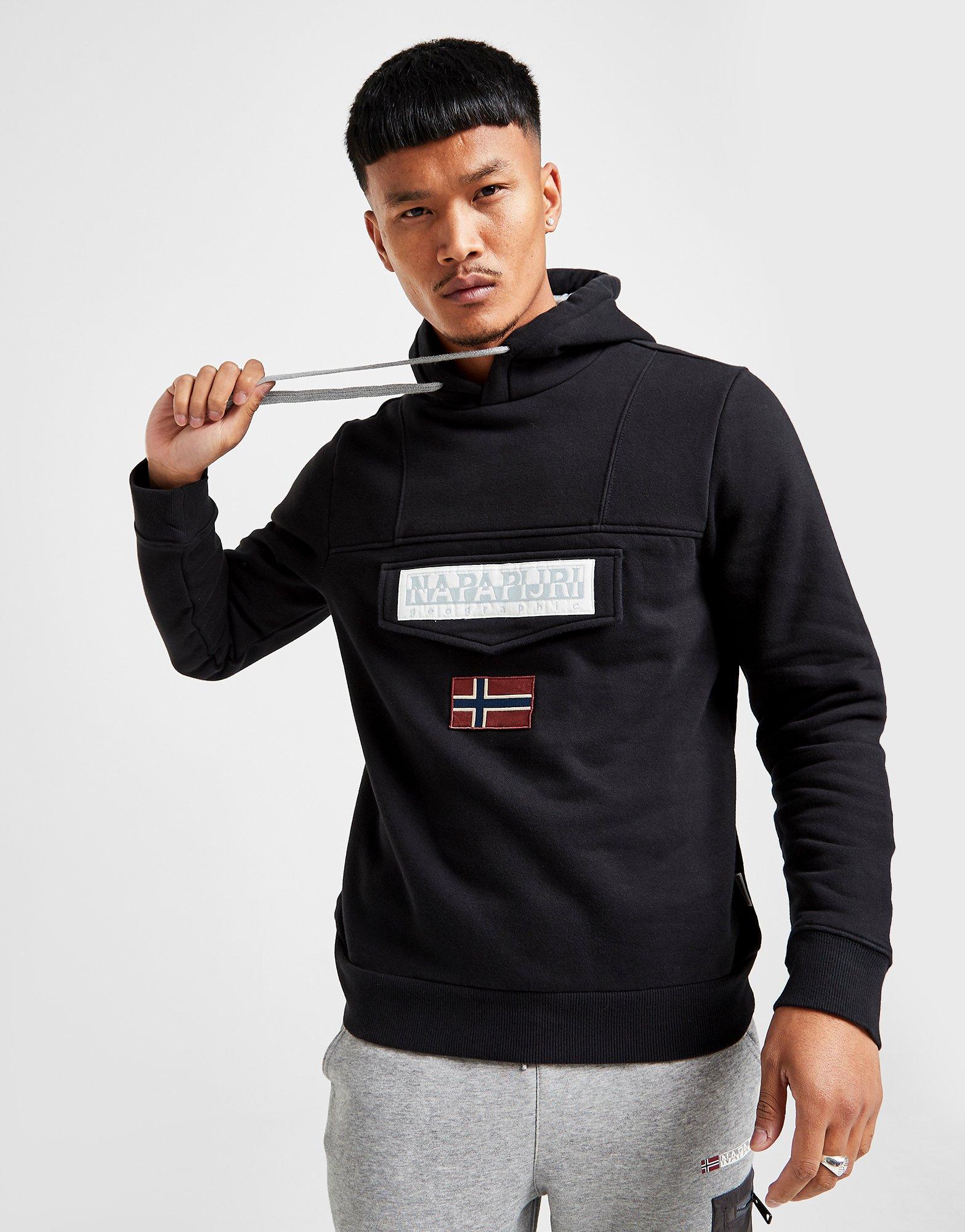 napapijri burgee overhead hoodie