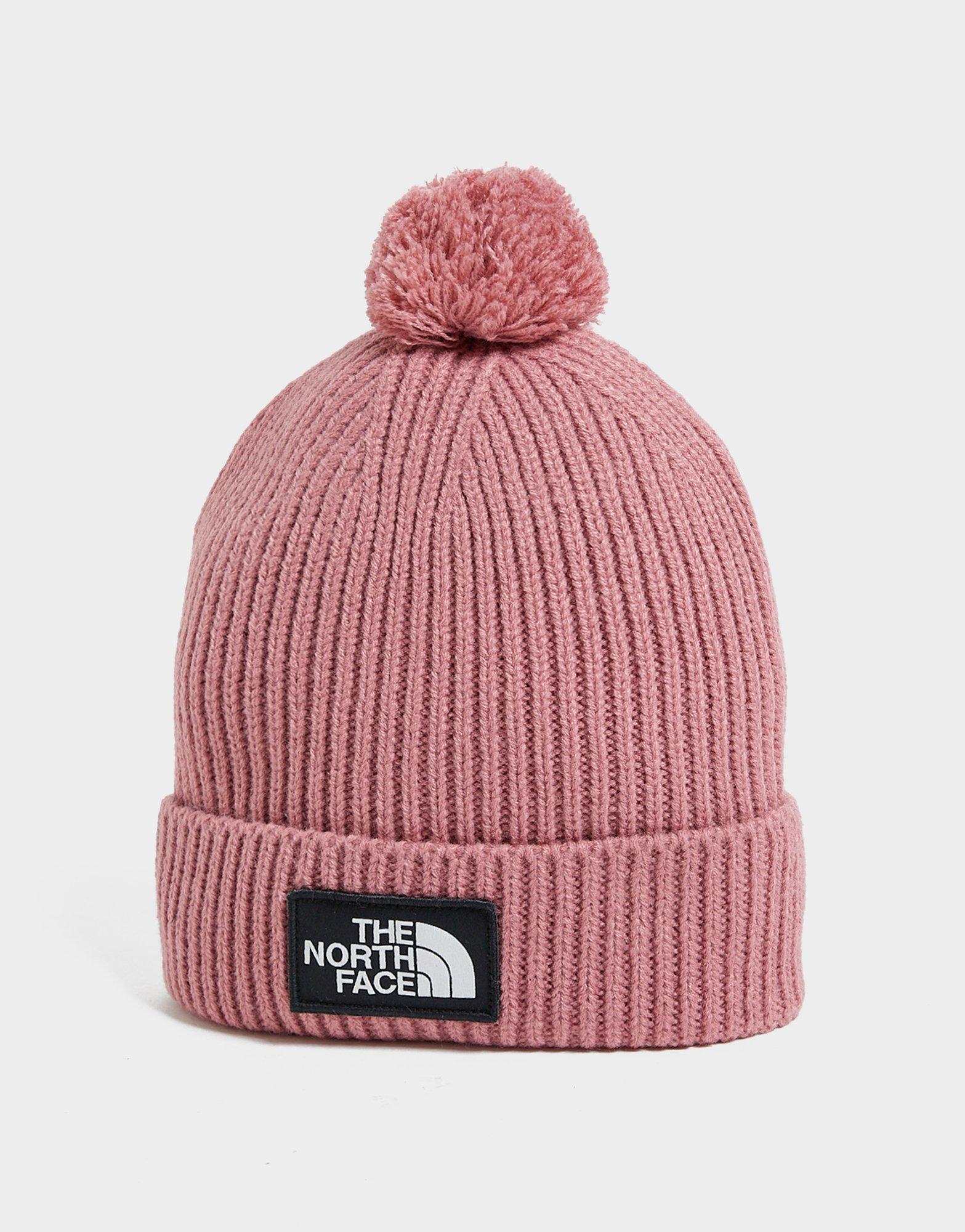pink north face hat