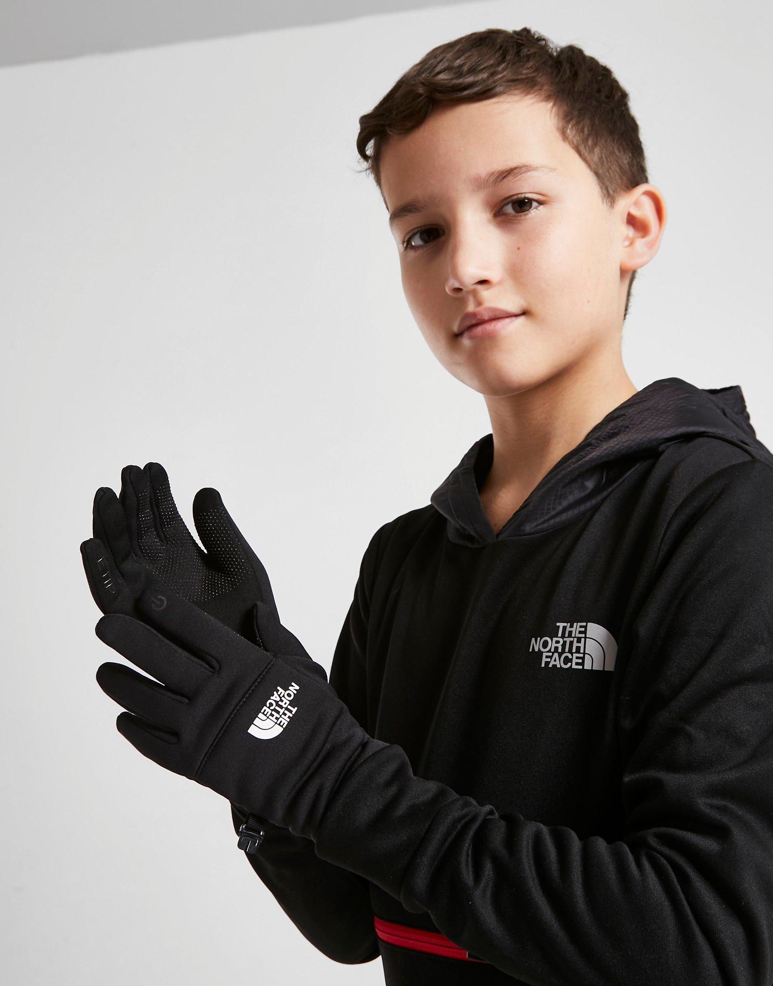 north face junior gloves