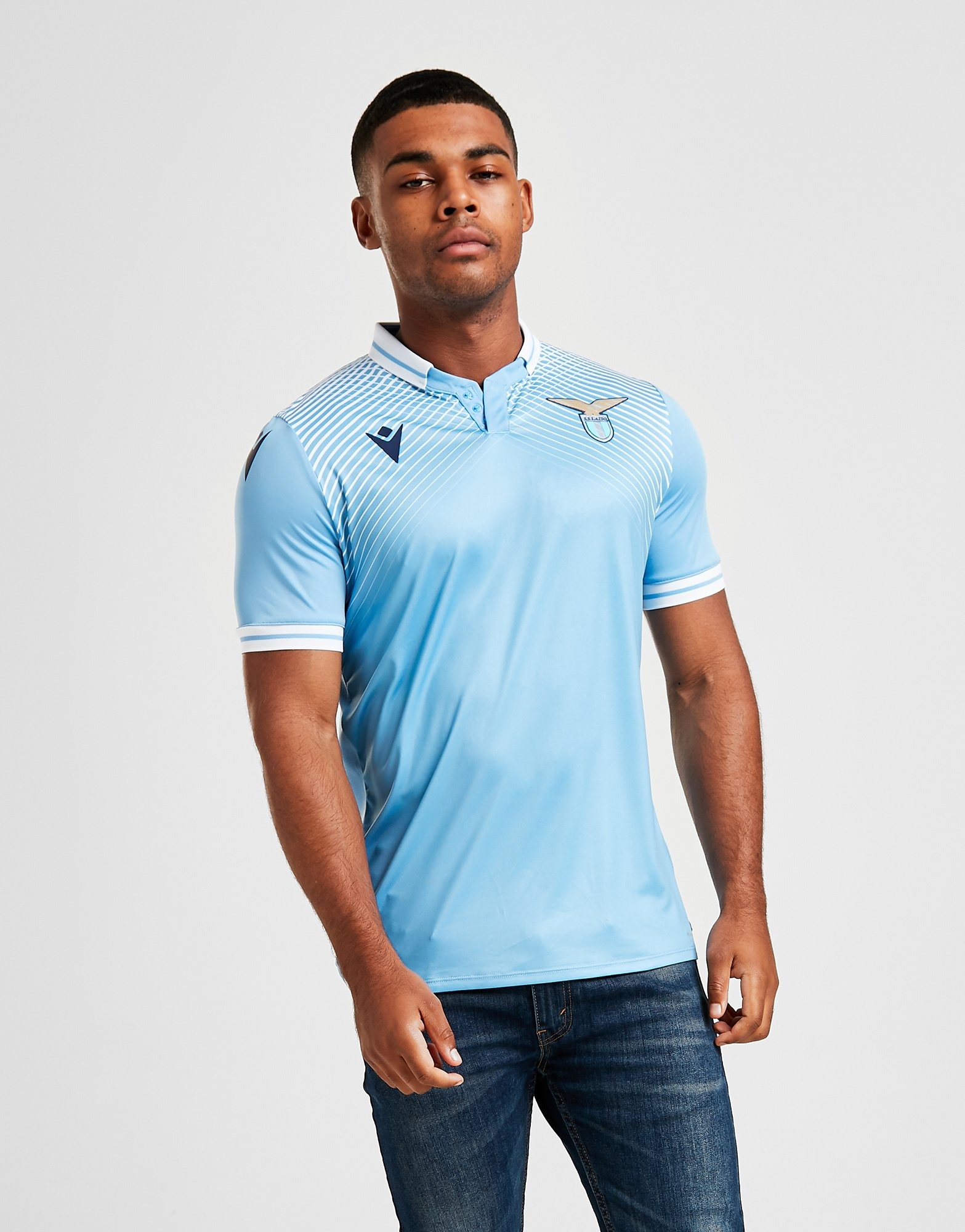 Buy Macron Lazio 2020/21 Home Shirt | JD Sports