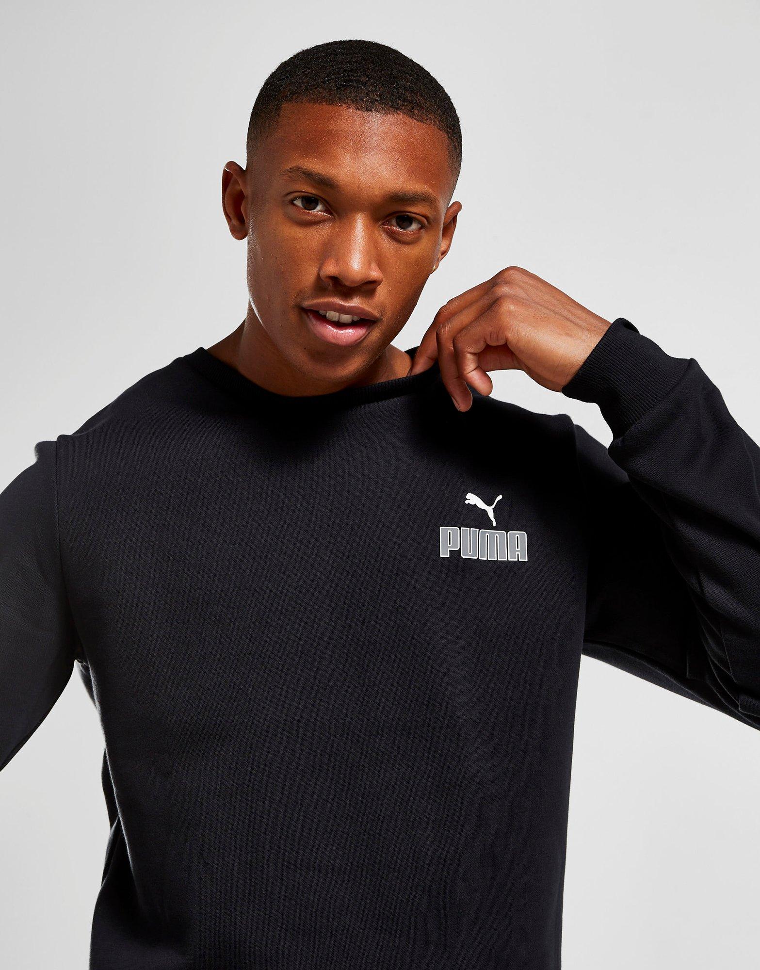 Puma core 2025 logo crew sweatshirt