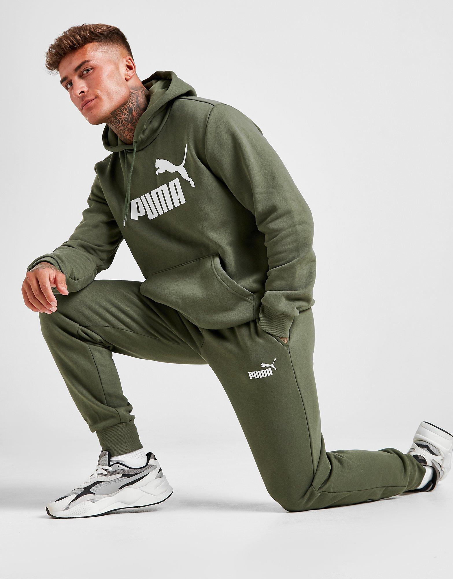 puma core fleece joggers