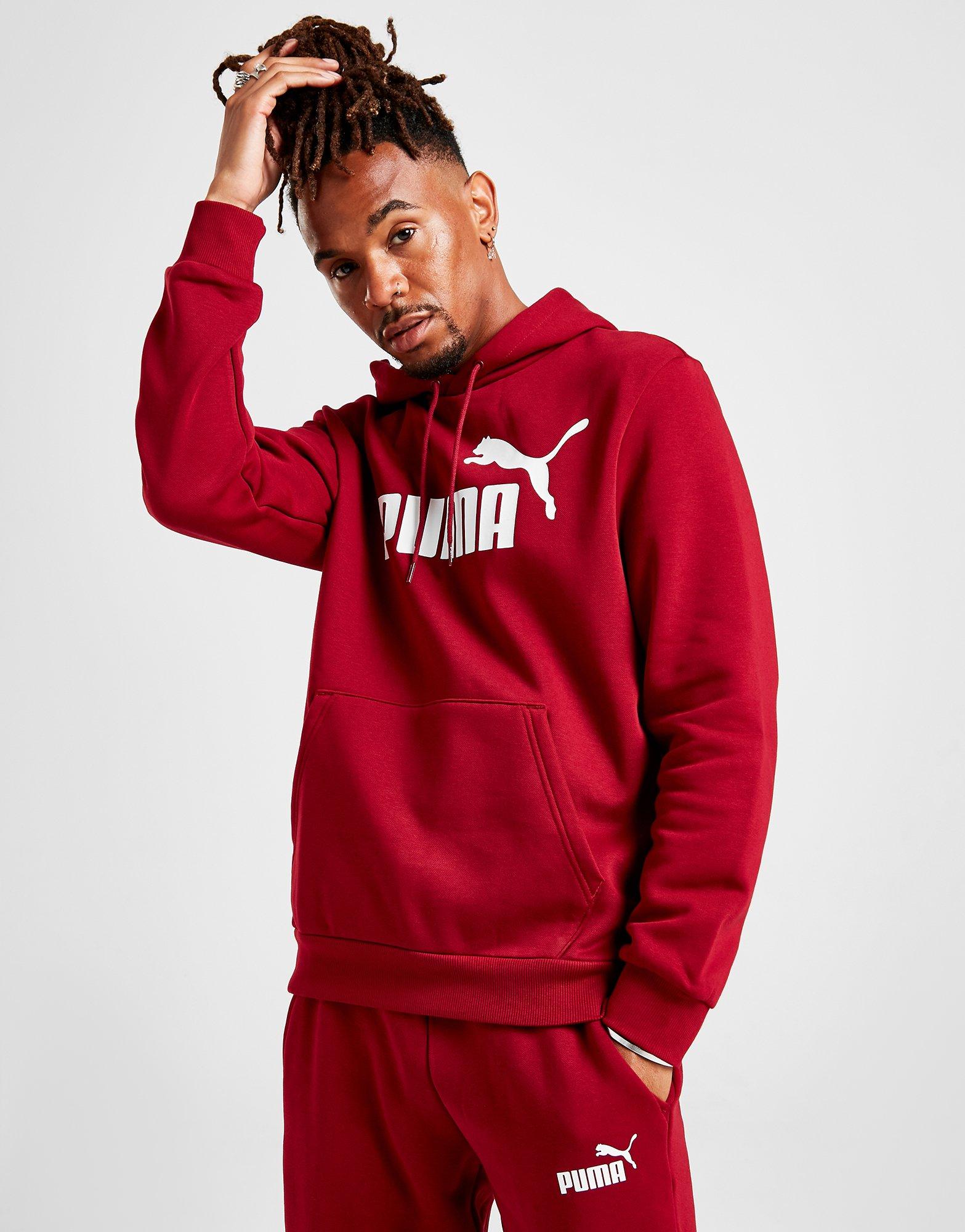 puma core logo hoodie