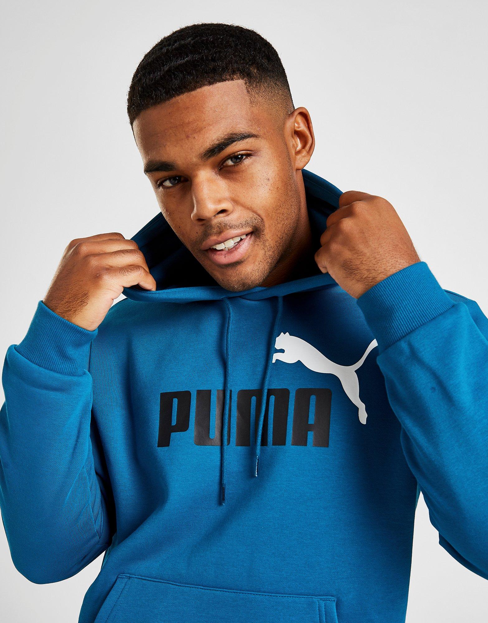 puma core logo overhead hoodie