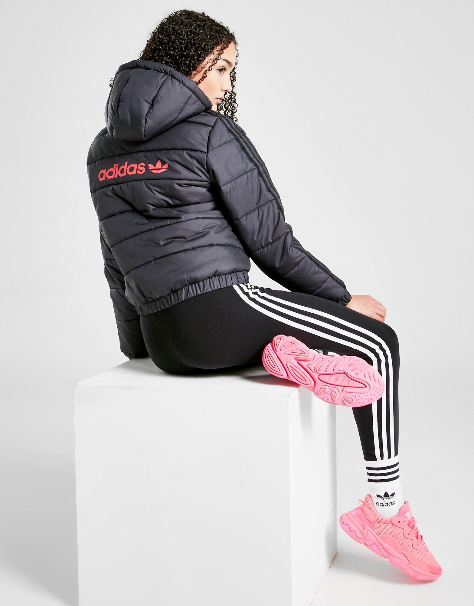 adidas padded jacket junior black