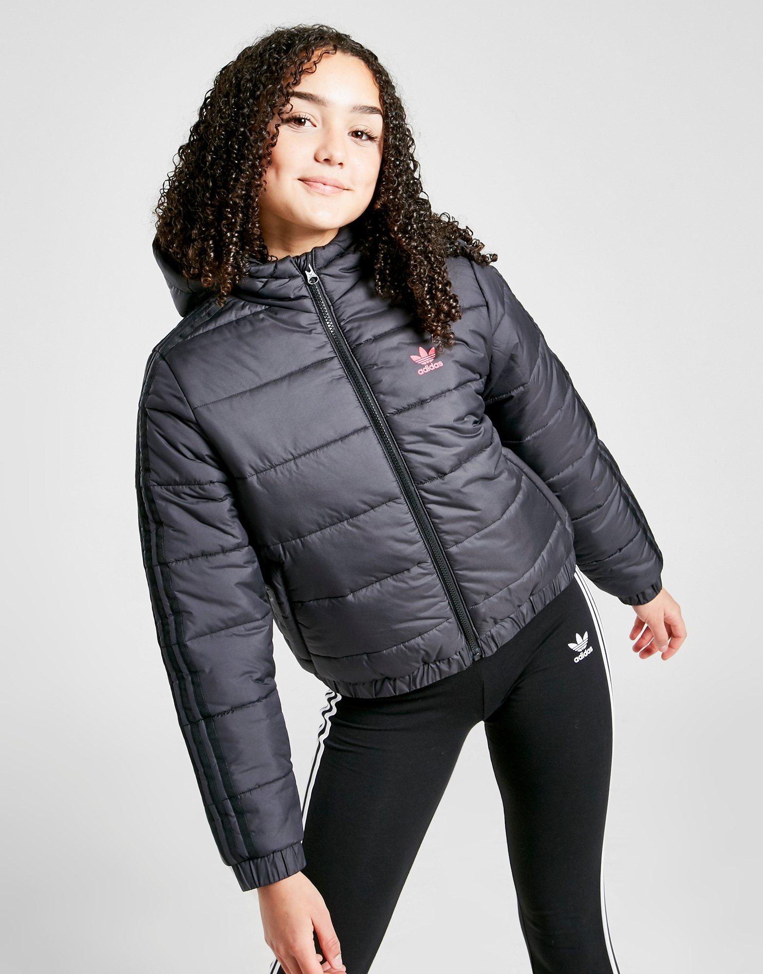 girls adidas padded jacket