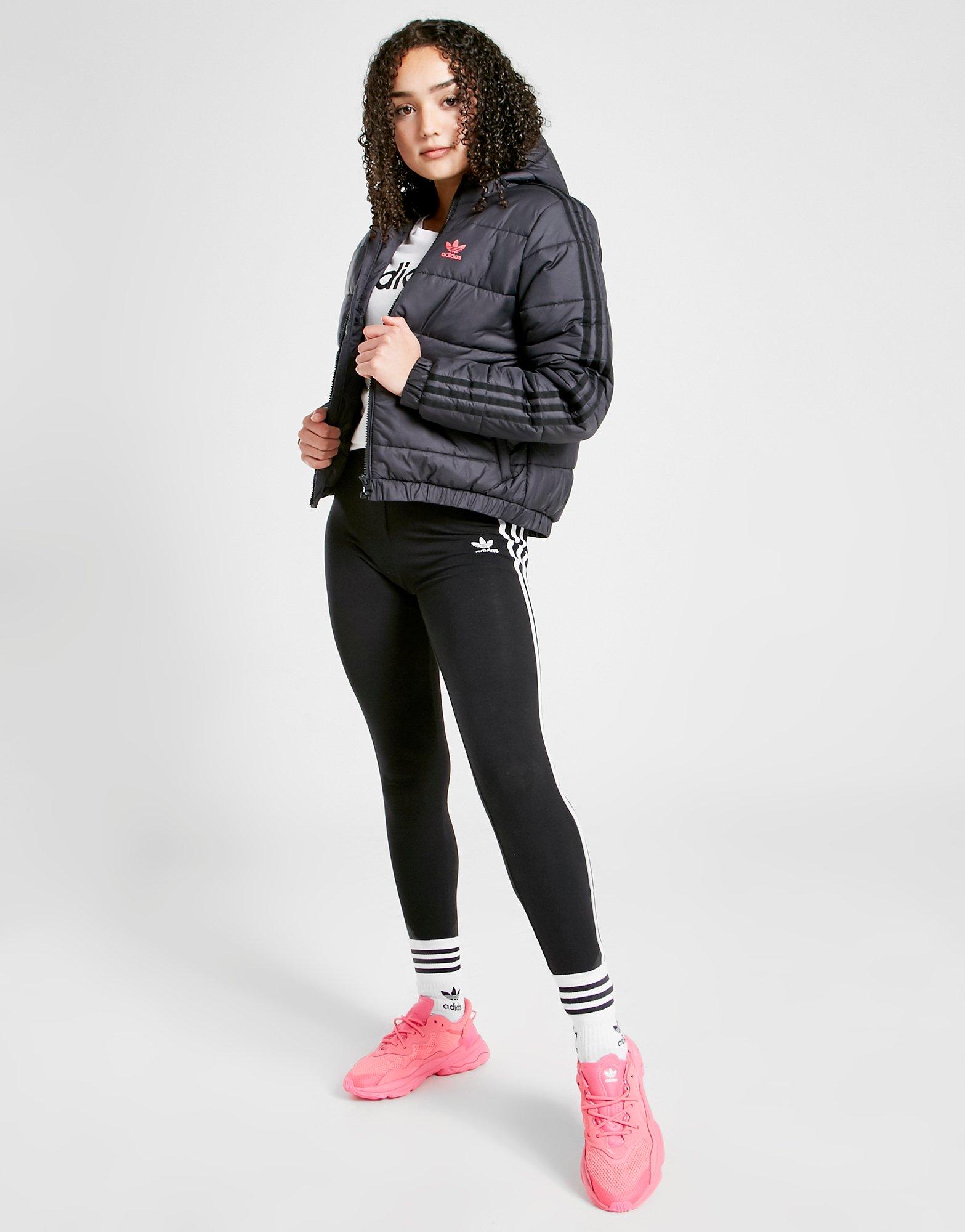 girls adidas padded jacket