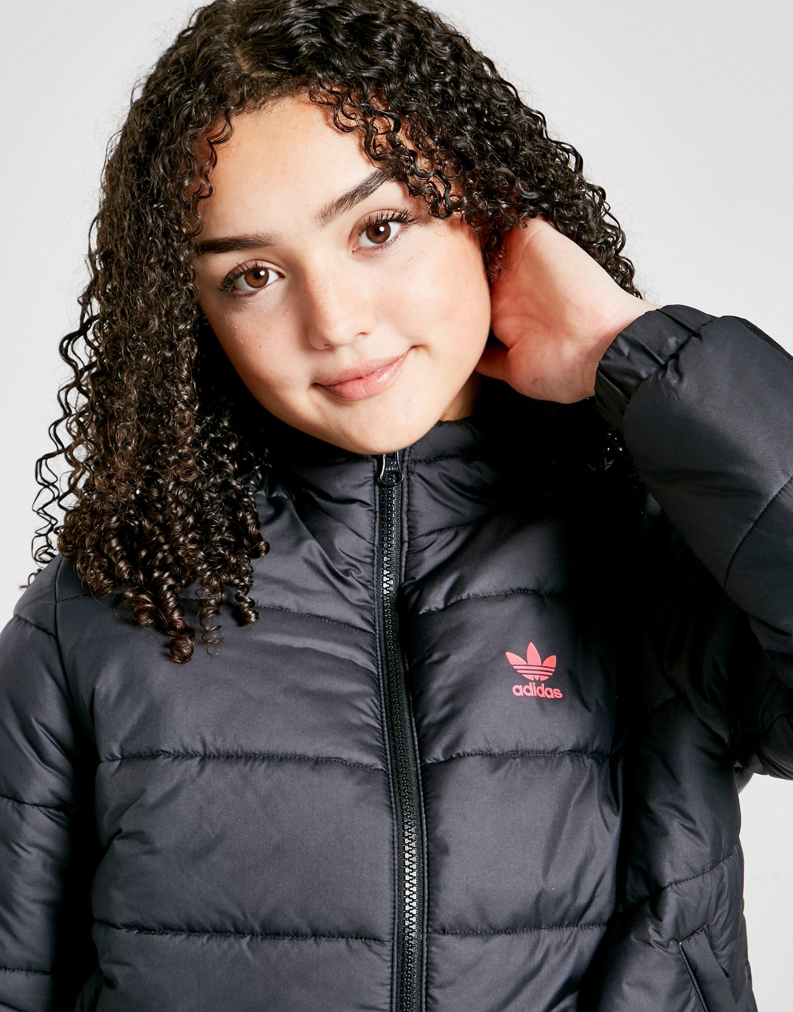 black adidas jacket junior