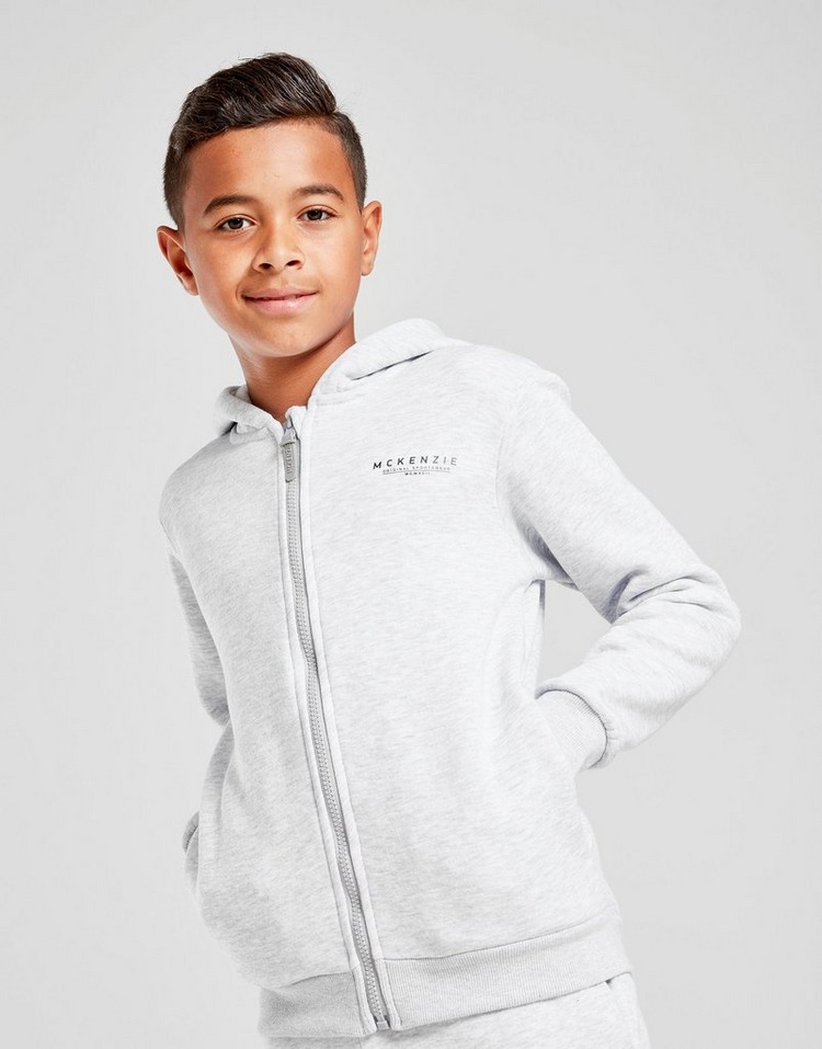 Koop Grijs McKenzie Essential Zip Through Hoodie Junior JD Sports