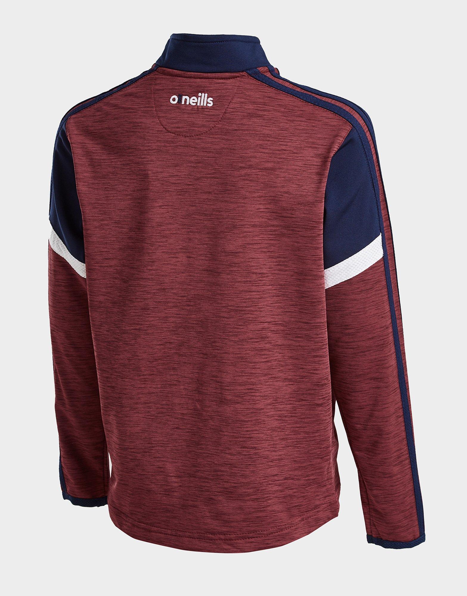 O'Neills Galway GAA Portland 1/2 Zip Top Junior