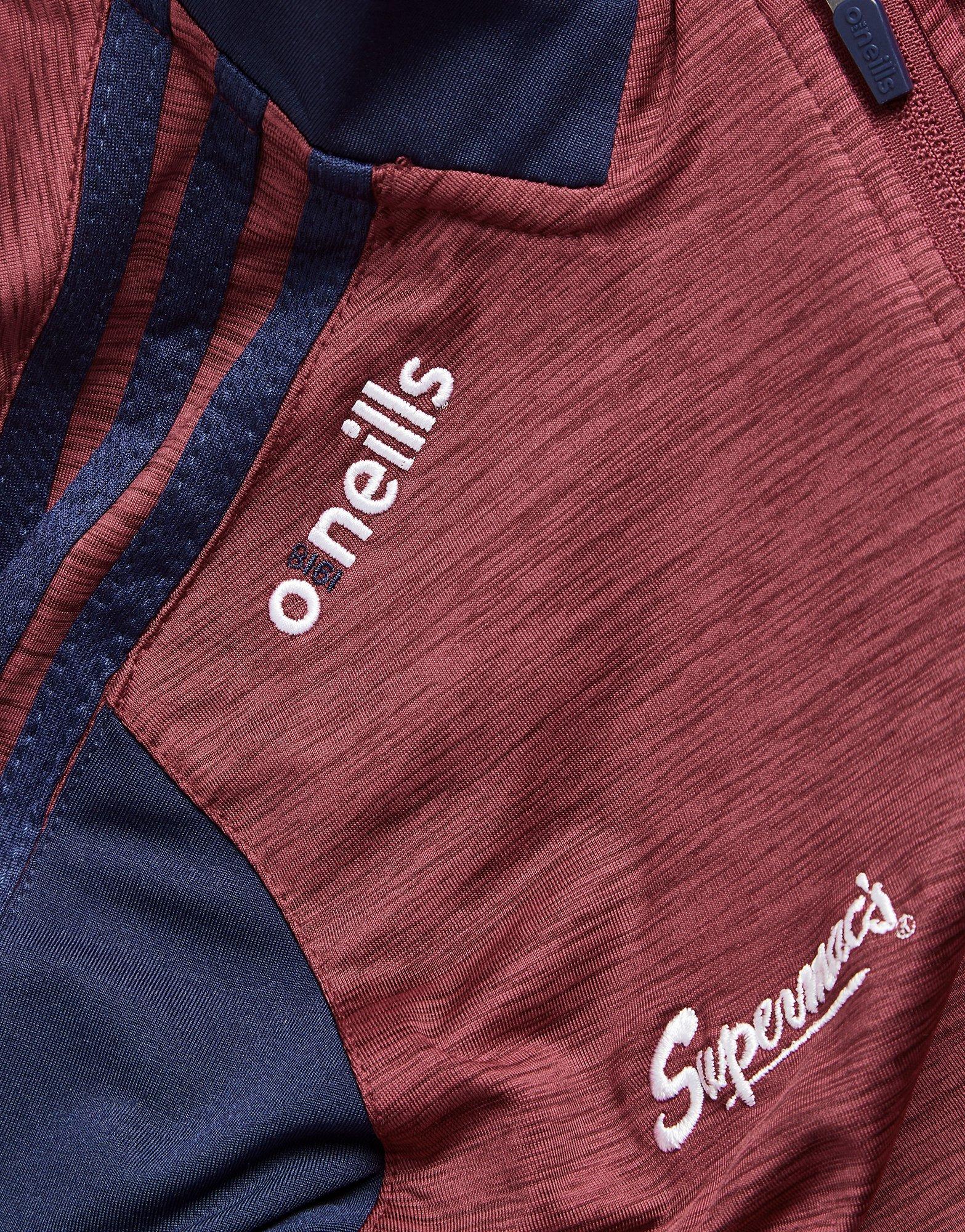O'Neills Galway GAA Portland 1/2 Zip Top Junior