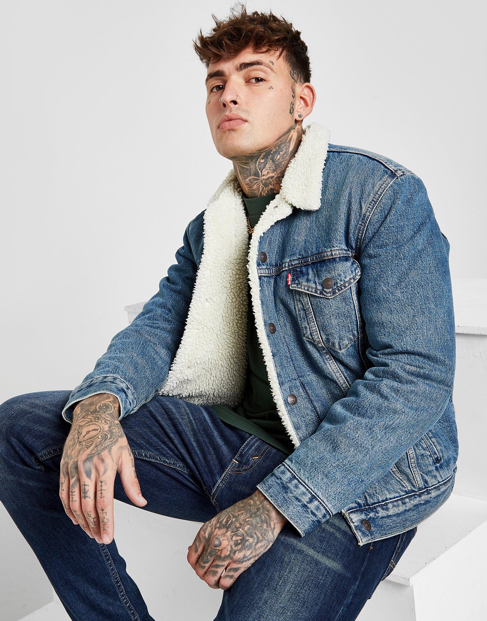 levis sherpa jacket