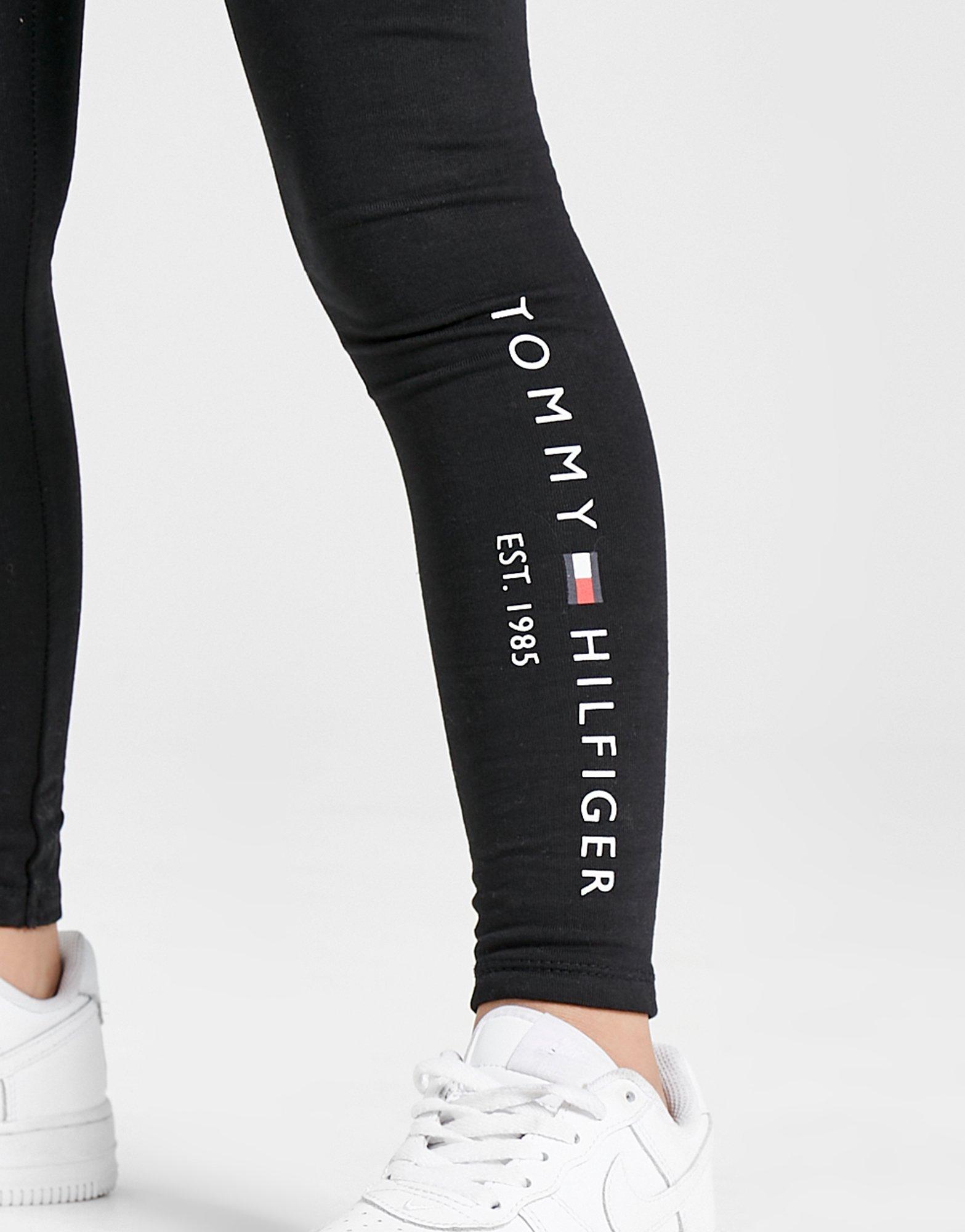 black tommy hilfiger leggings