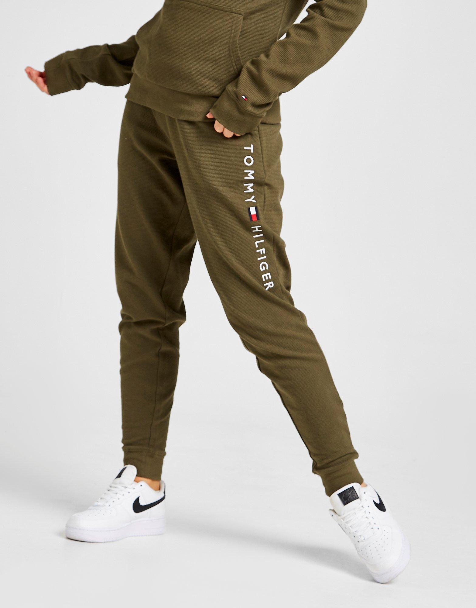 tommy hilfiger khaki joggers