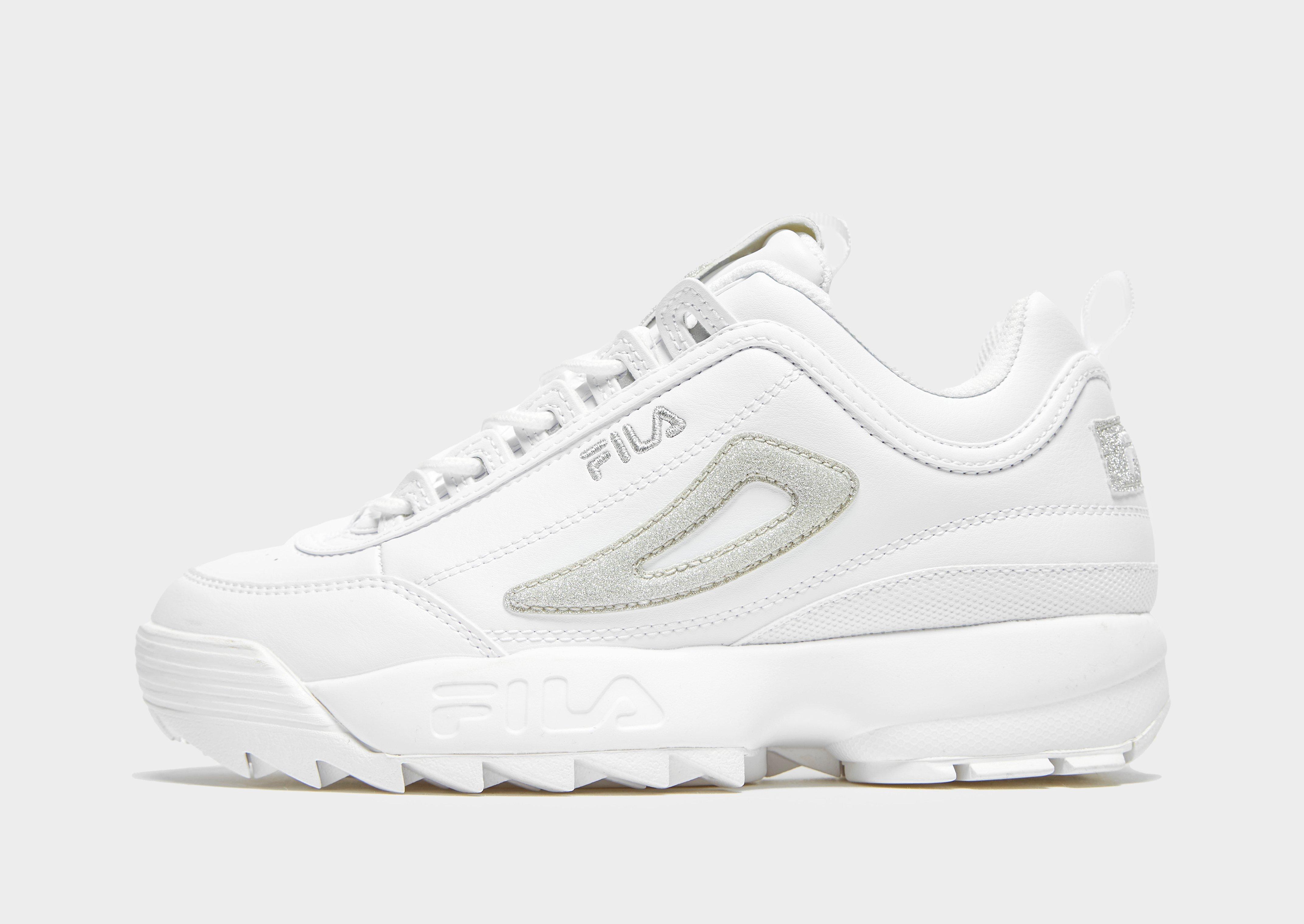 fila disruptor 2 junior white