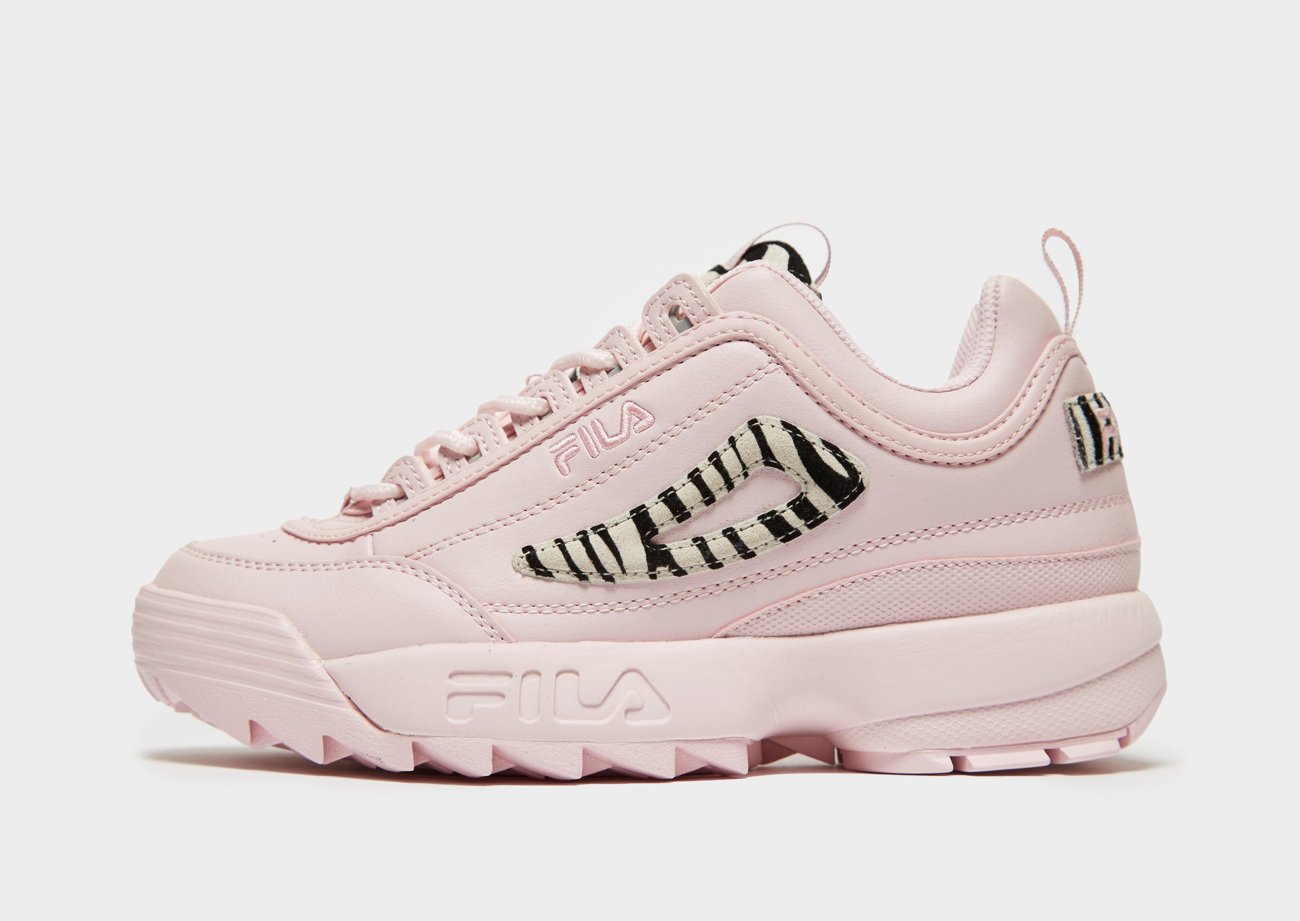 fila disruptor junior pink